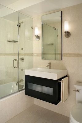 A sample bathroom