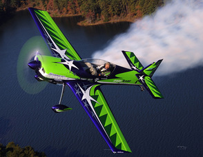Gary Ward in his MX-4 aircraft