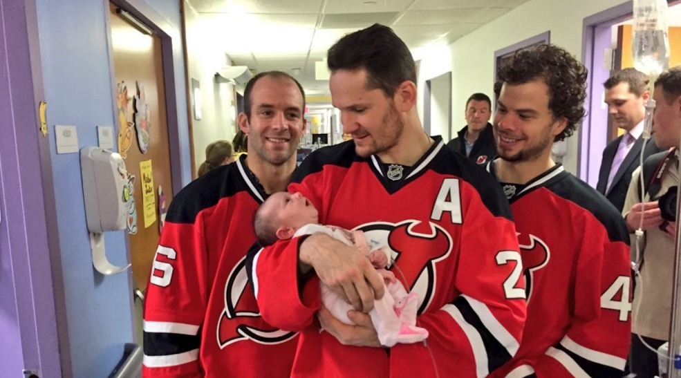 New Jersey Devils Make Special Visit To Saint Barnabas Medical Center Tapinto