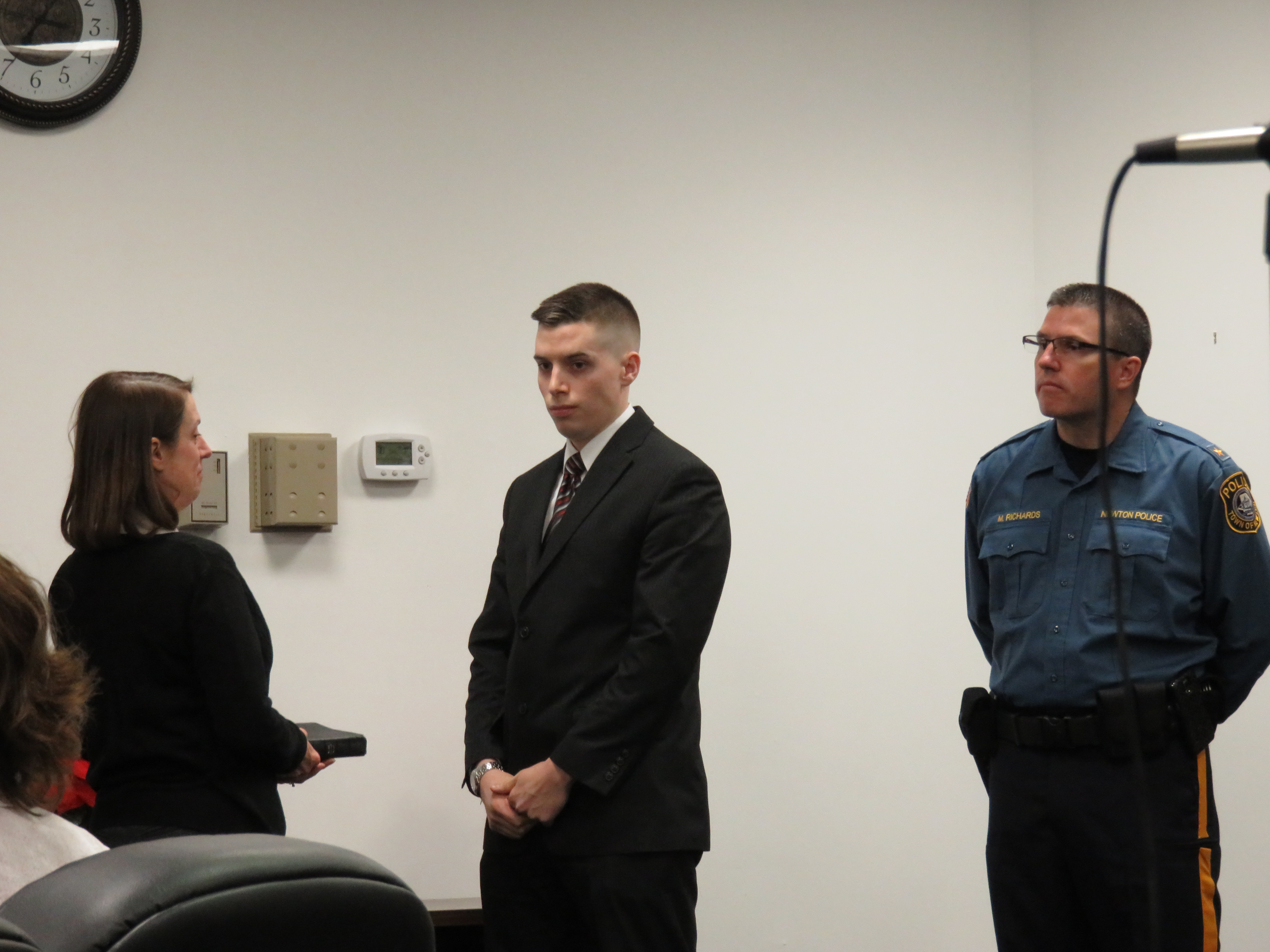 Newton Police Two New Officers to the Department Newton NJ