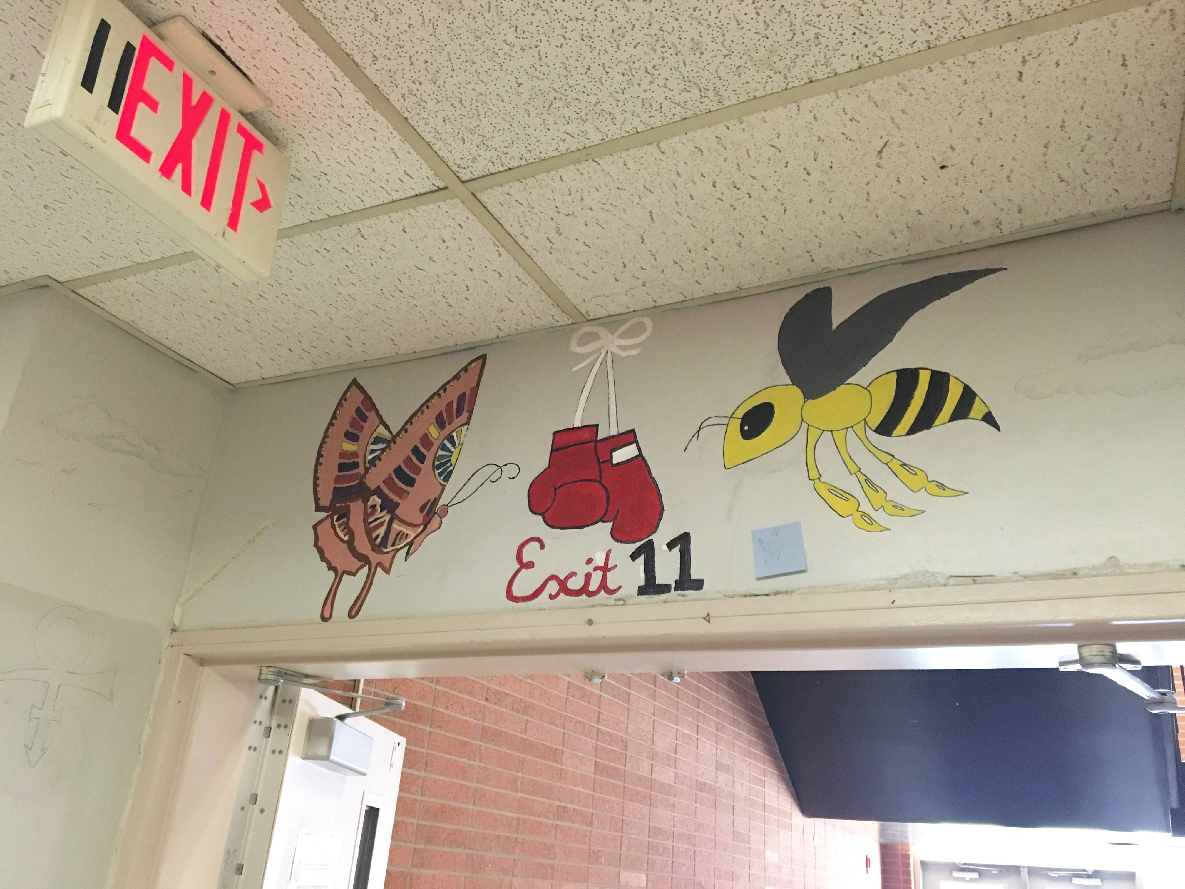 South Plainfield High School's 'Class of 2017 Takes on the World' with Hallway Painting Painters South Plainfield Painters South Plainfield South Plainfield High School's 'Class of 2017 Takes on the World' with Hallway Painting