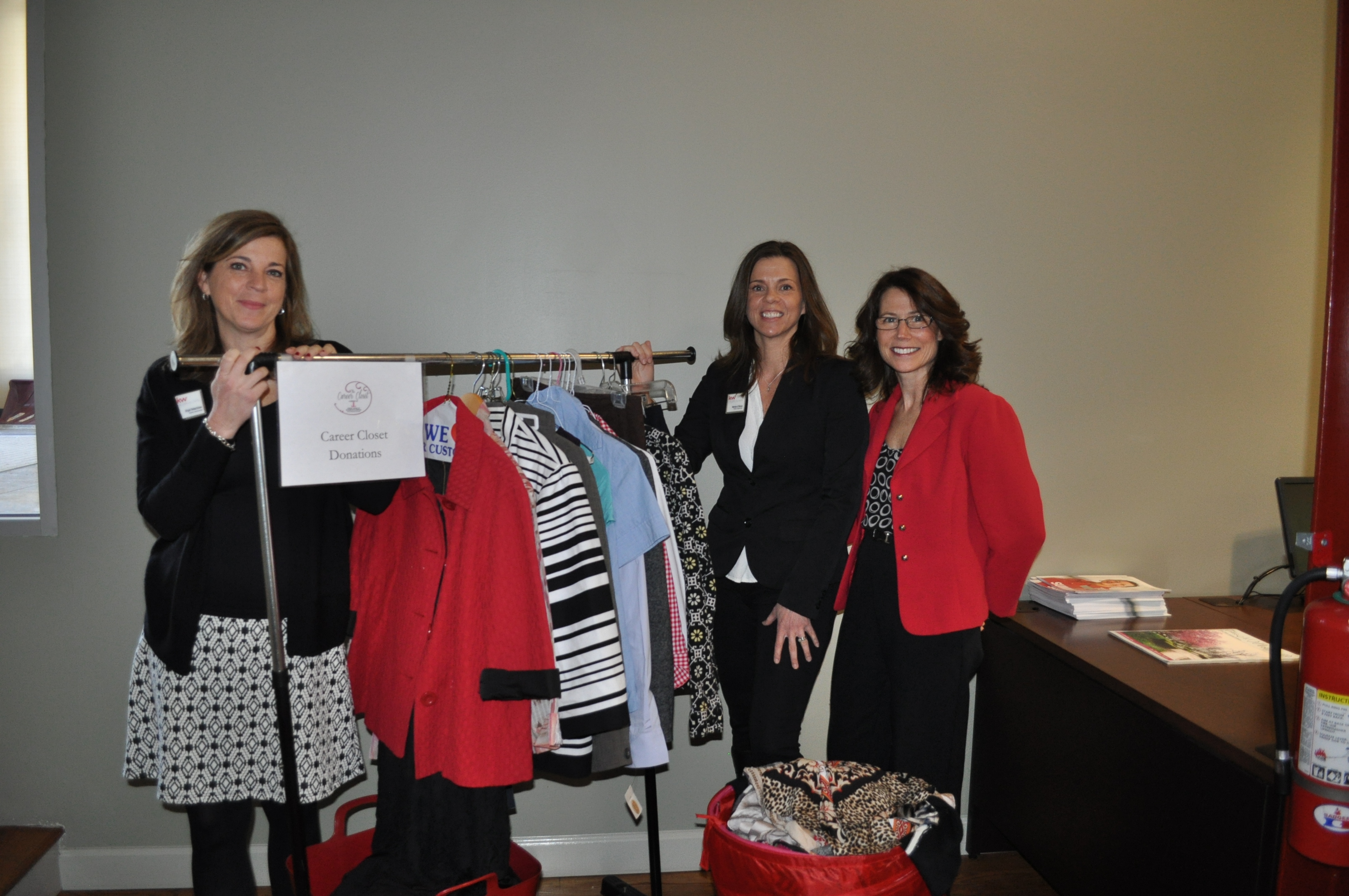 Keller Williams Realty in Westfield Holds Women’s Career Clothing Drive