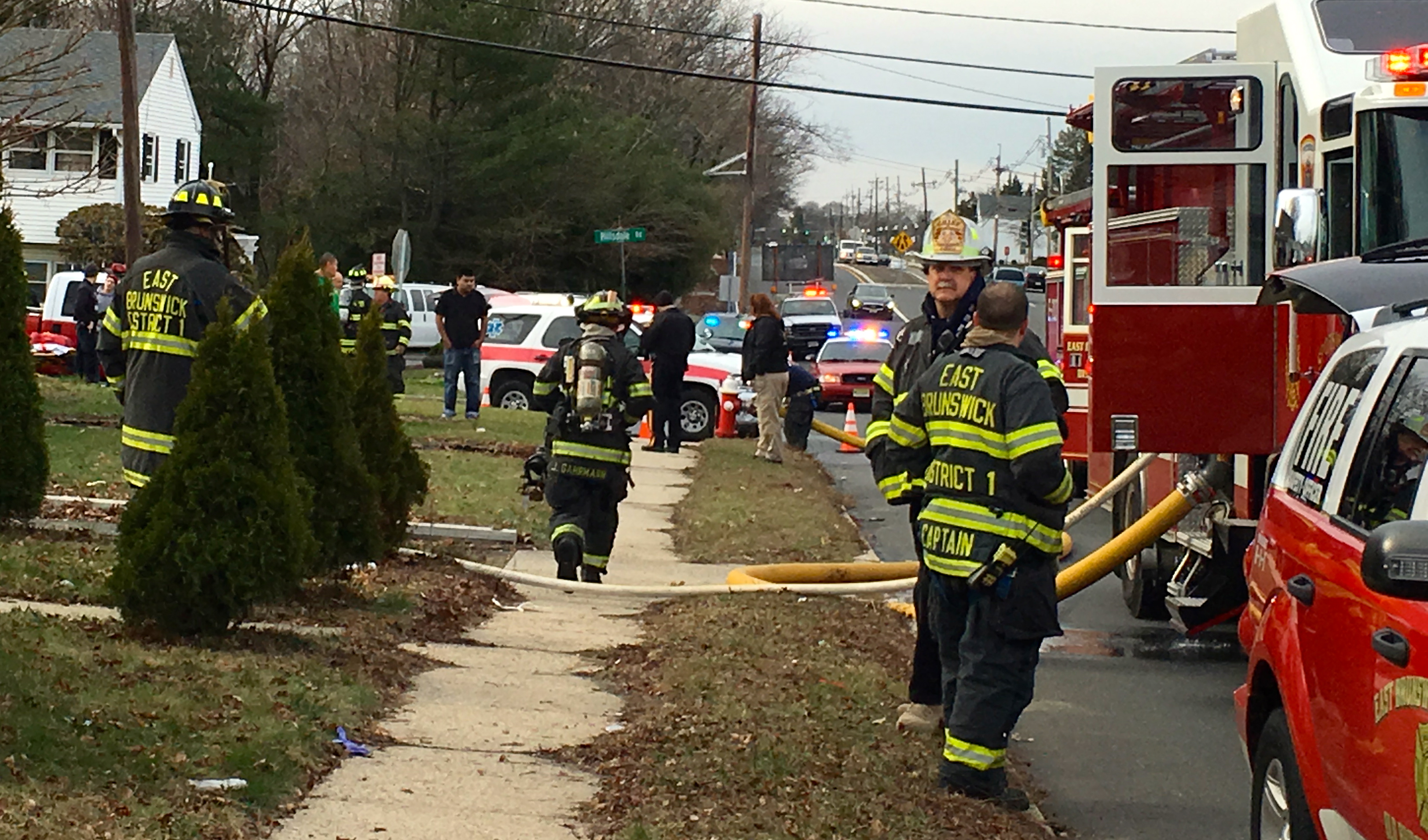 Dryer Fire on Rues Lane Brings out East Brunswick and Spotswood