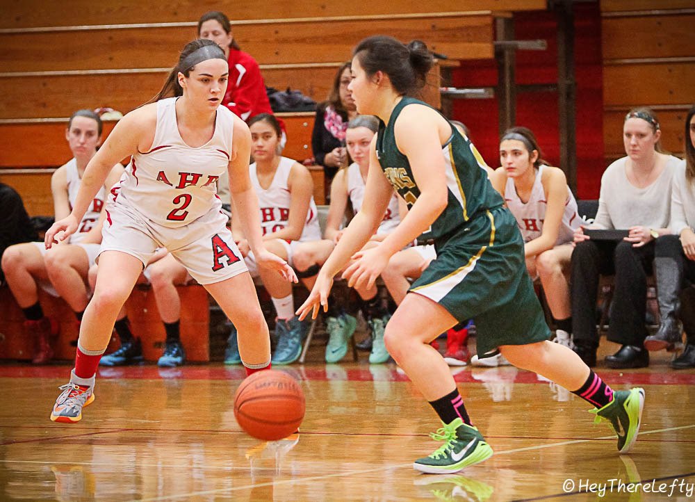 Girls Basketball Bishop Ahr Defeats J P Stevens Tapinto