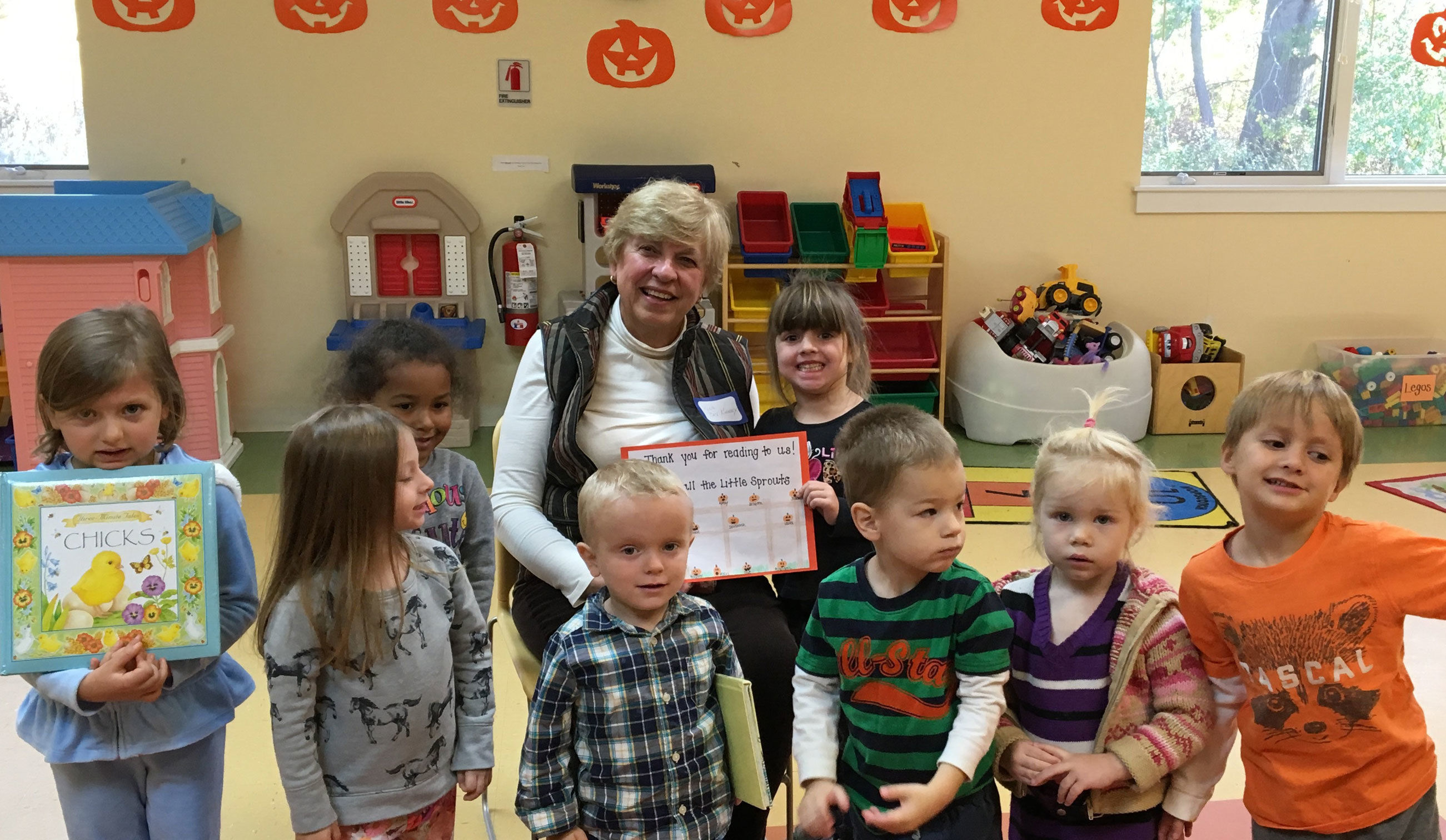 Little Sprouts Early Learning Center Hosts Celebrity Reader TAPinto