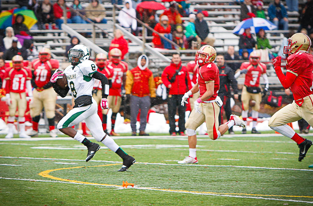 Eagles Defeat Hawks 5413 At Annual Thanksgiving Football Game in