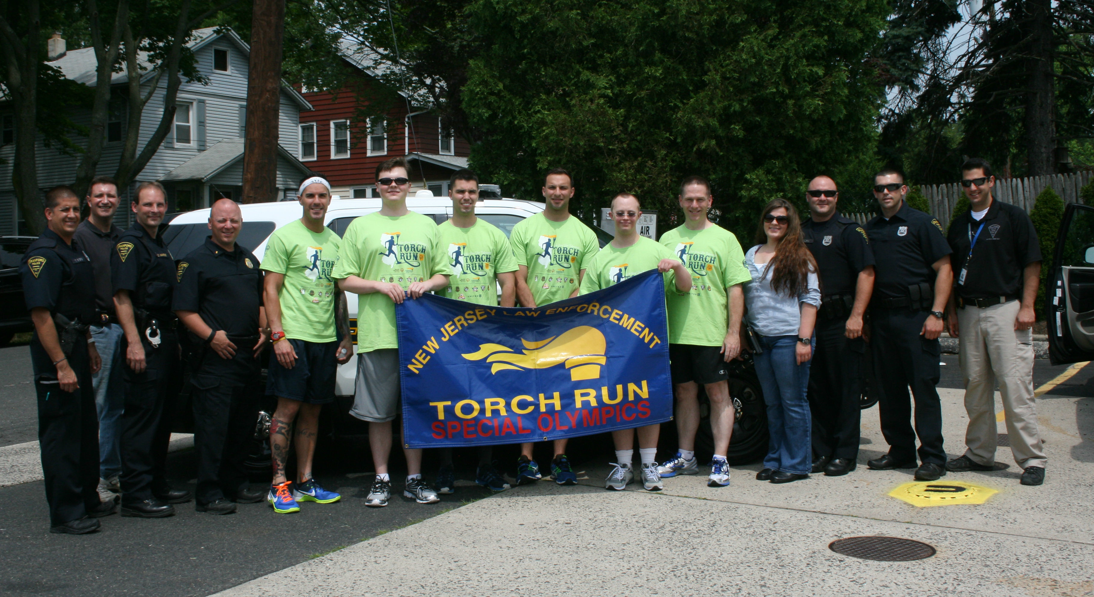 Cranford Police Department Runs for NJ Special Olympics TAPinto