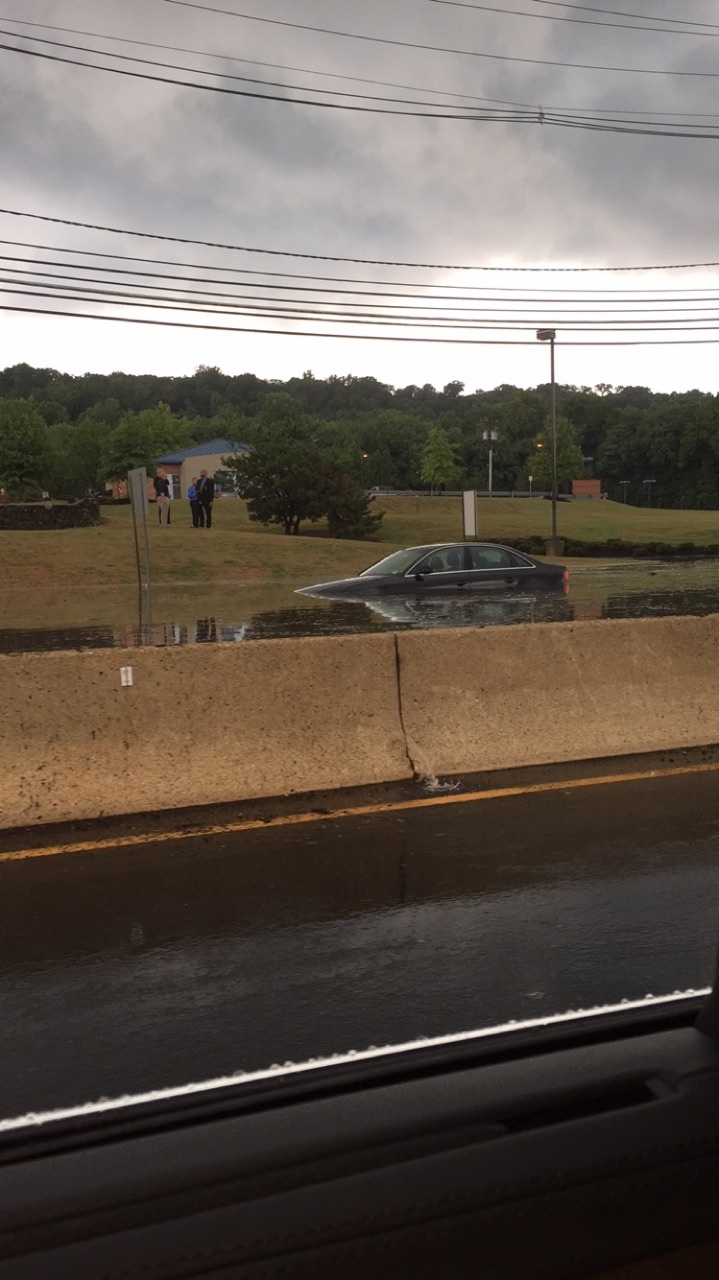 Partial Collapse of Weldon Quarry Wall, Flooding on I78 and Route 22
