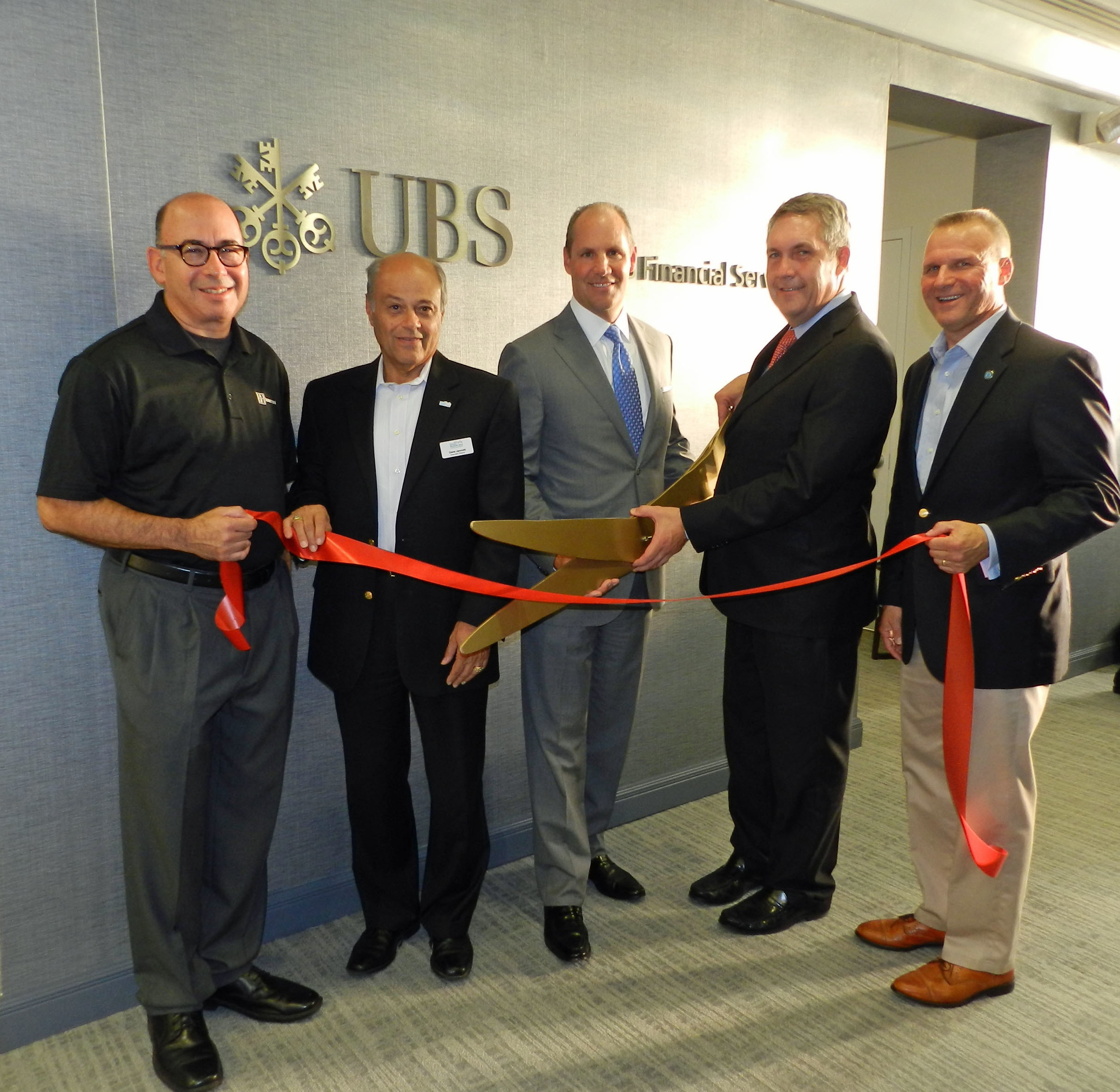 Brian Riley Ubs UBS Celebrates the Expansion and Renovation of its Westfield Office ...