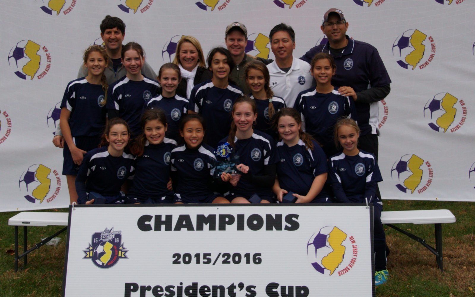 Berkeley Heights Youth Soccer U12 Girls Galaxy Wins State Cup