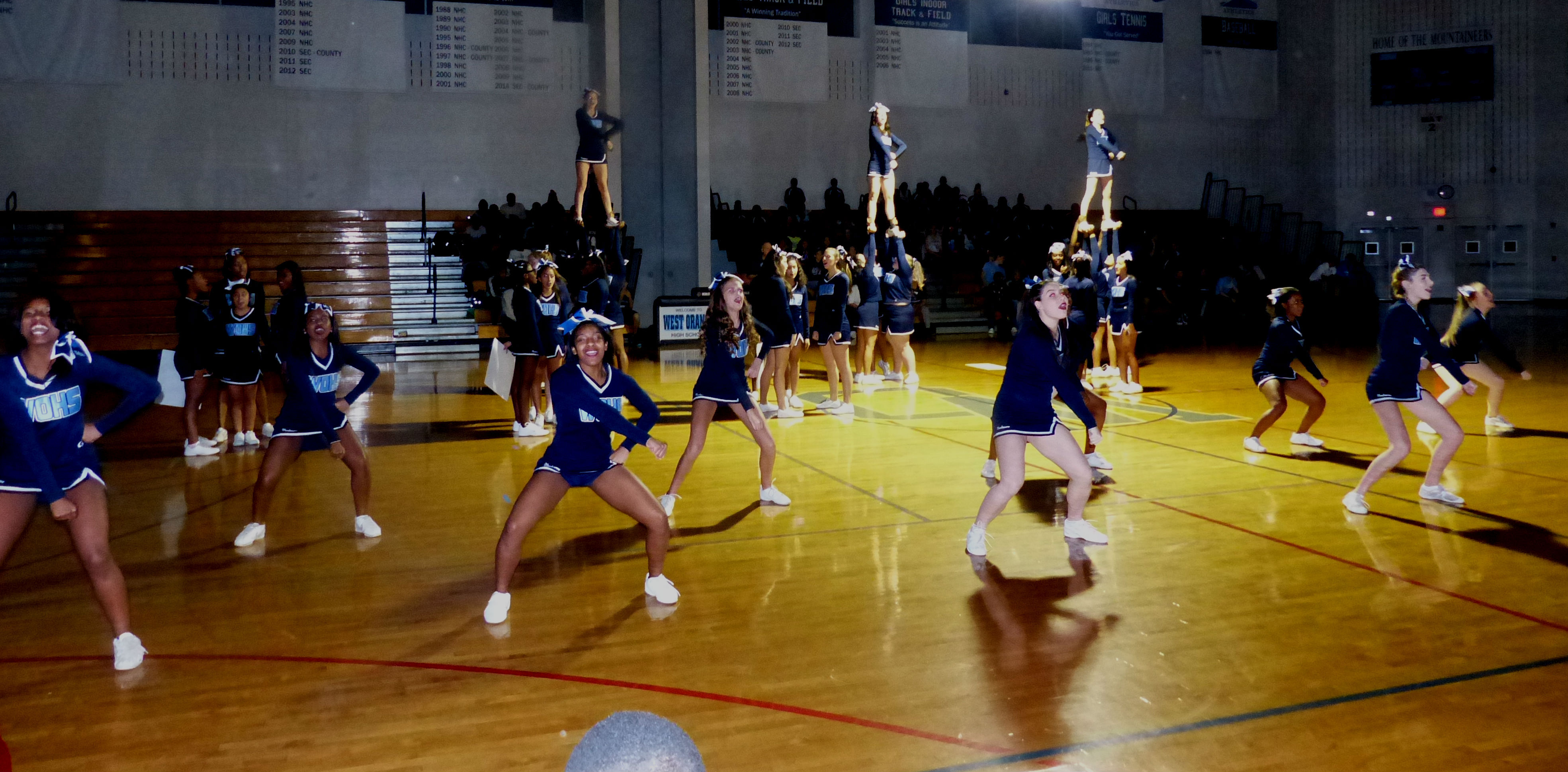 West Orange High School Kicks Off Winter Sports Season With Pep Rally