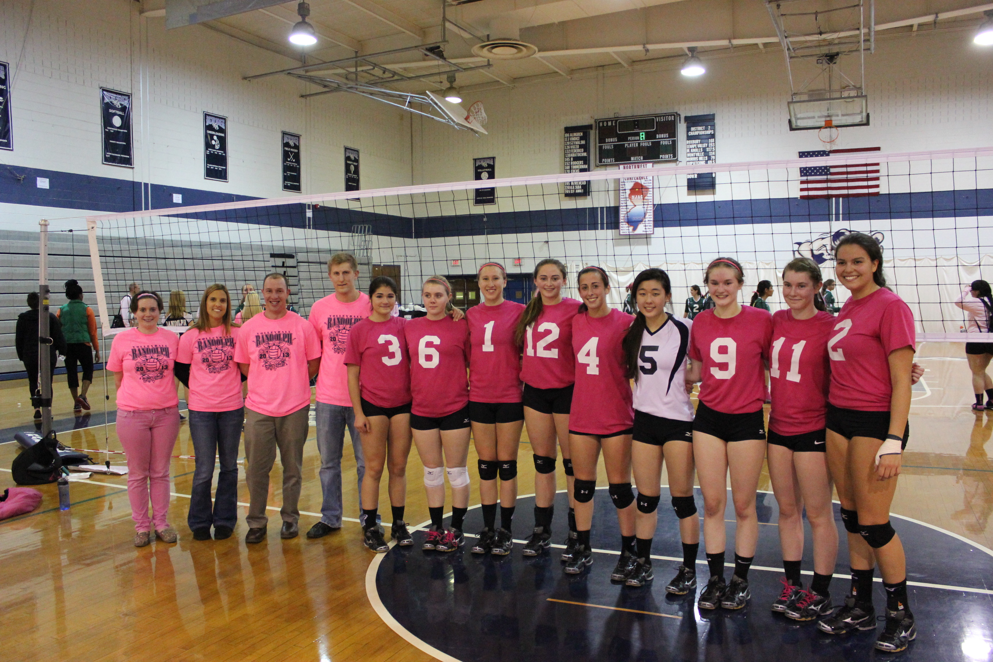 Dig Pink Night for High School Volleyball Randolph NJ News TAPinto