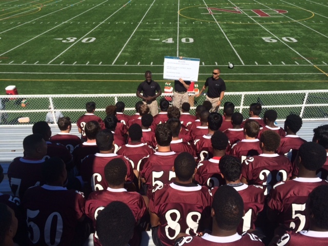North Plainfield Varsity Football Team Participate In Leadership