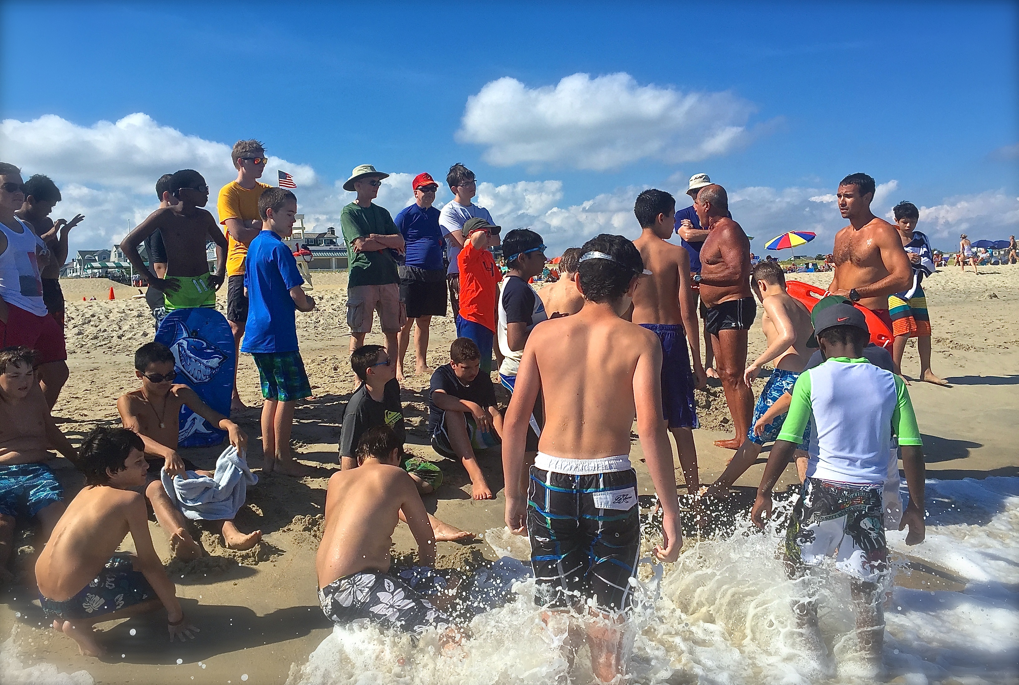 Sea Girt Lifeguards Provide Valuable Life Lesson to Boy Scouts Troop