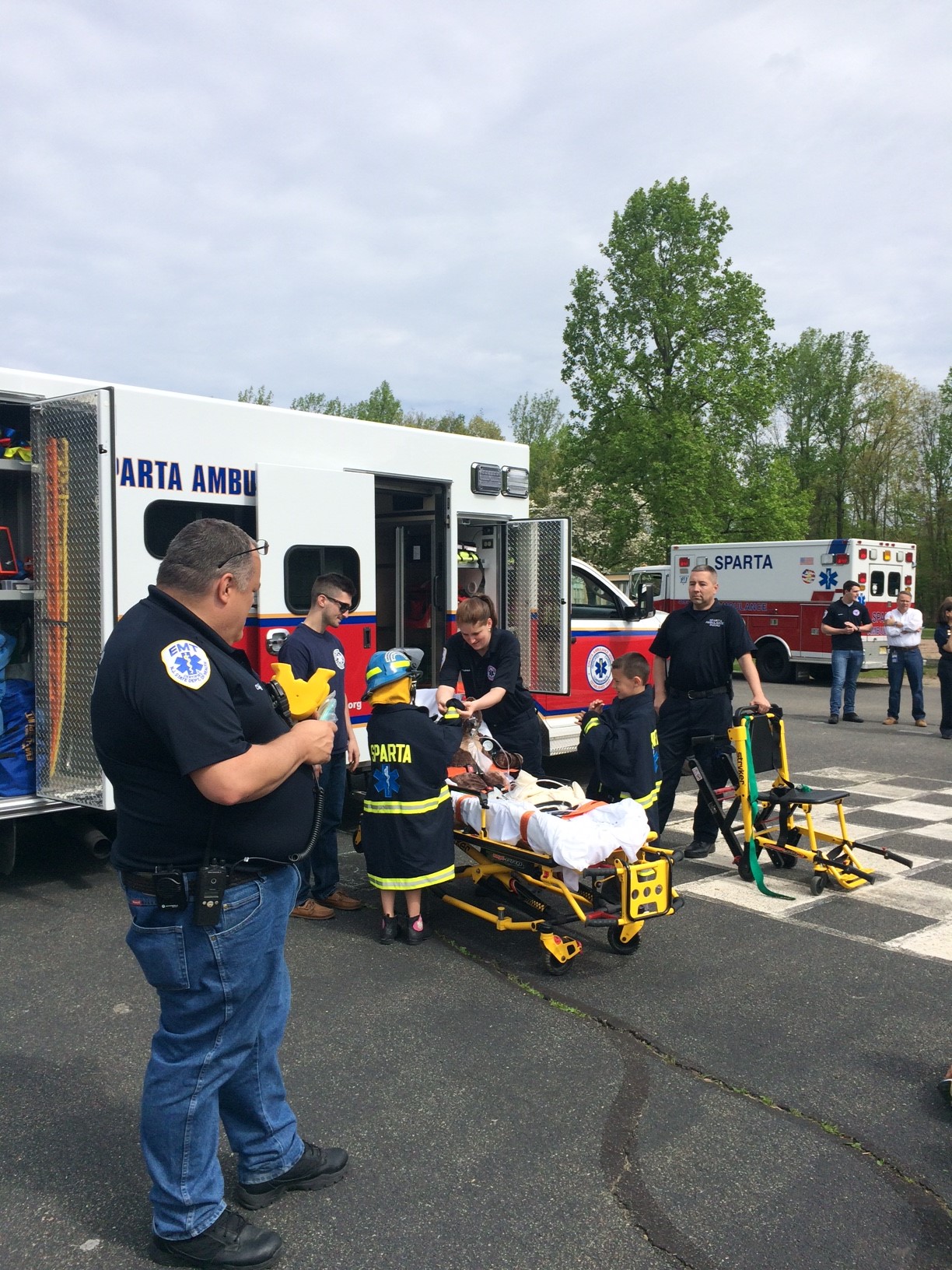 EMS Volunteers Visit Sparta Schools Sparta NJ News TAPinto