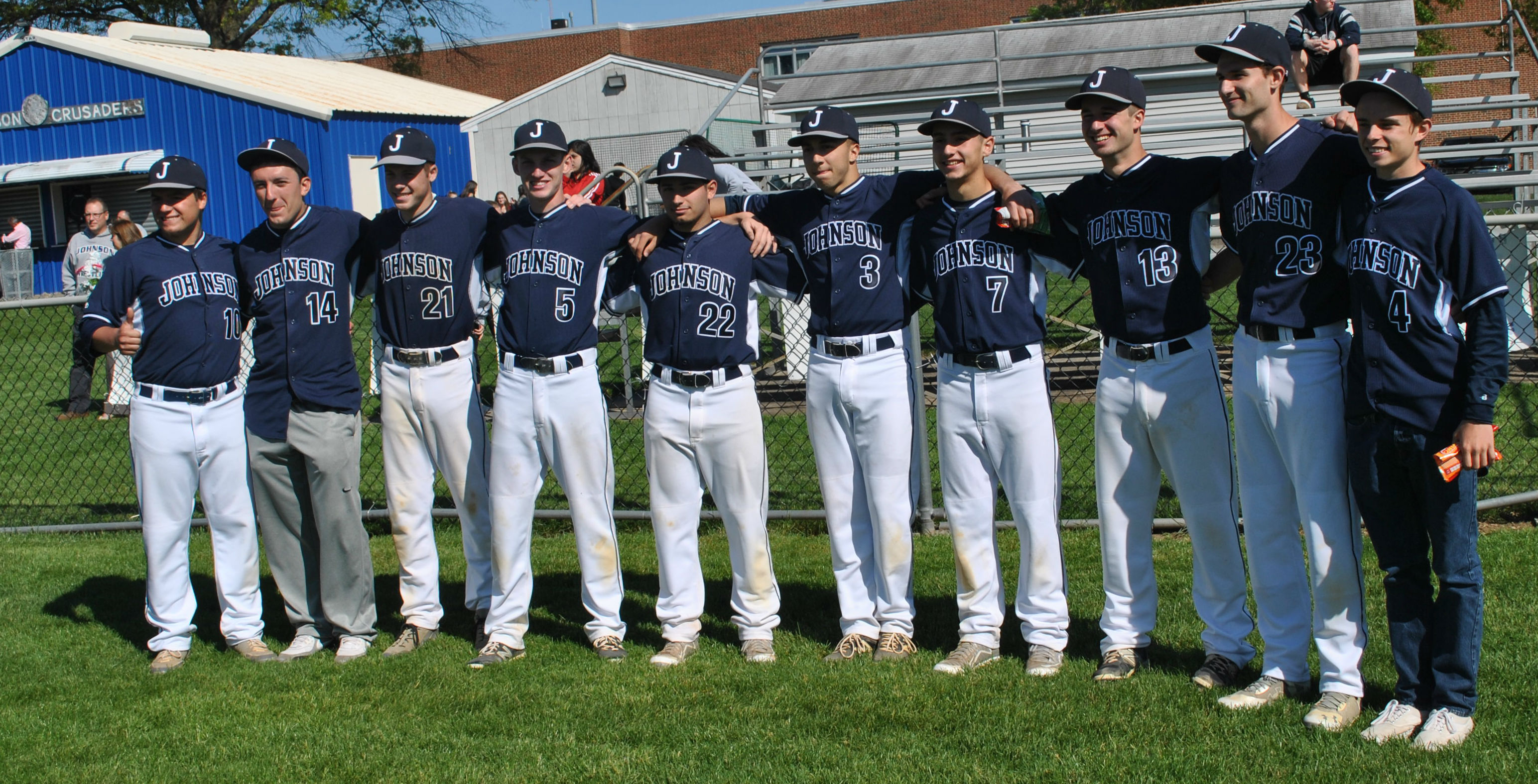 Summit RBI Double Spoils Johnson Varsity Baseball Senior Day TAPinto