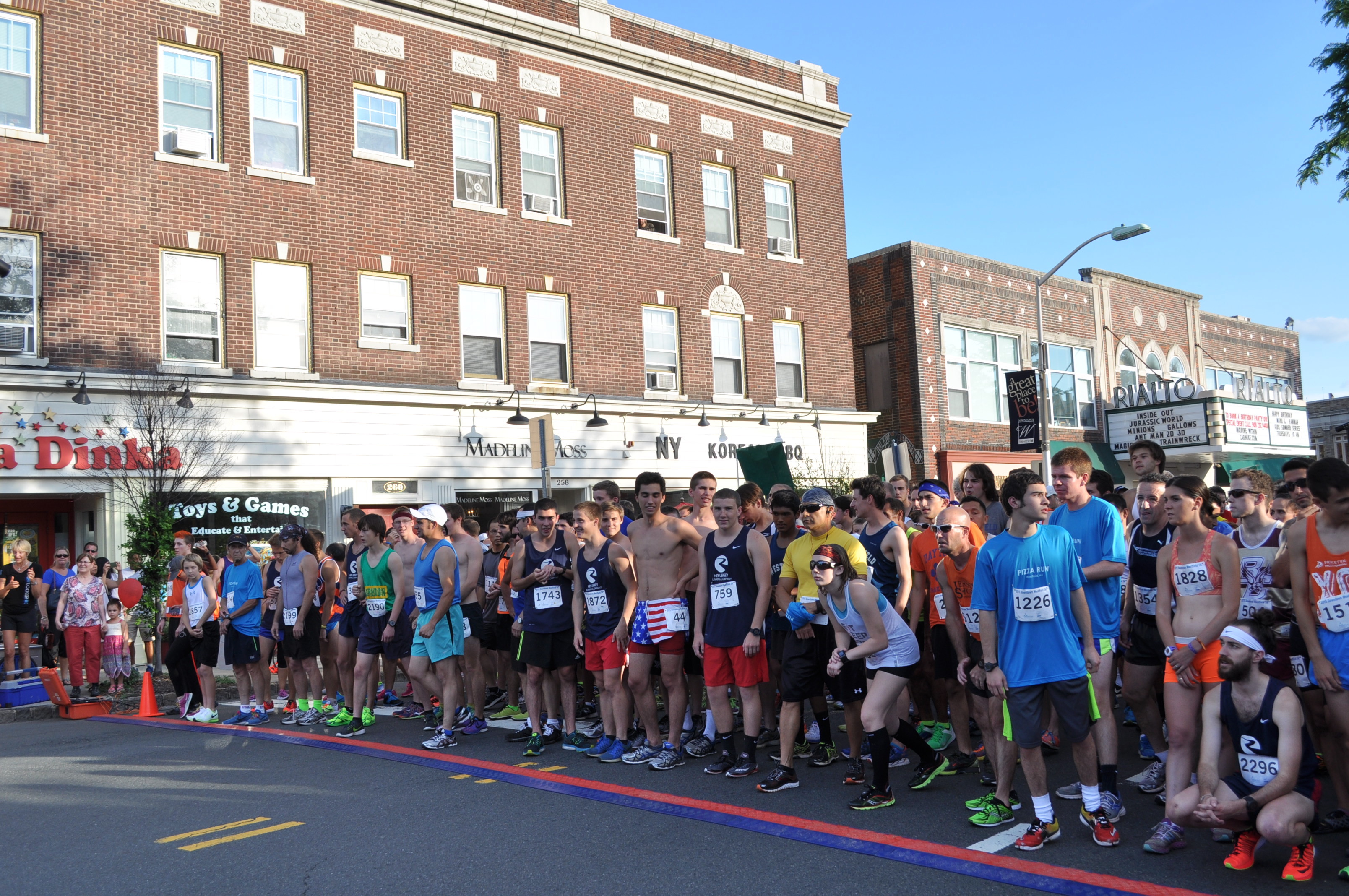 Thousands Converge in Downtown Westfield for Pizza Run TAPinto