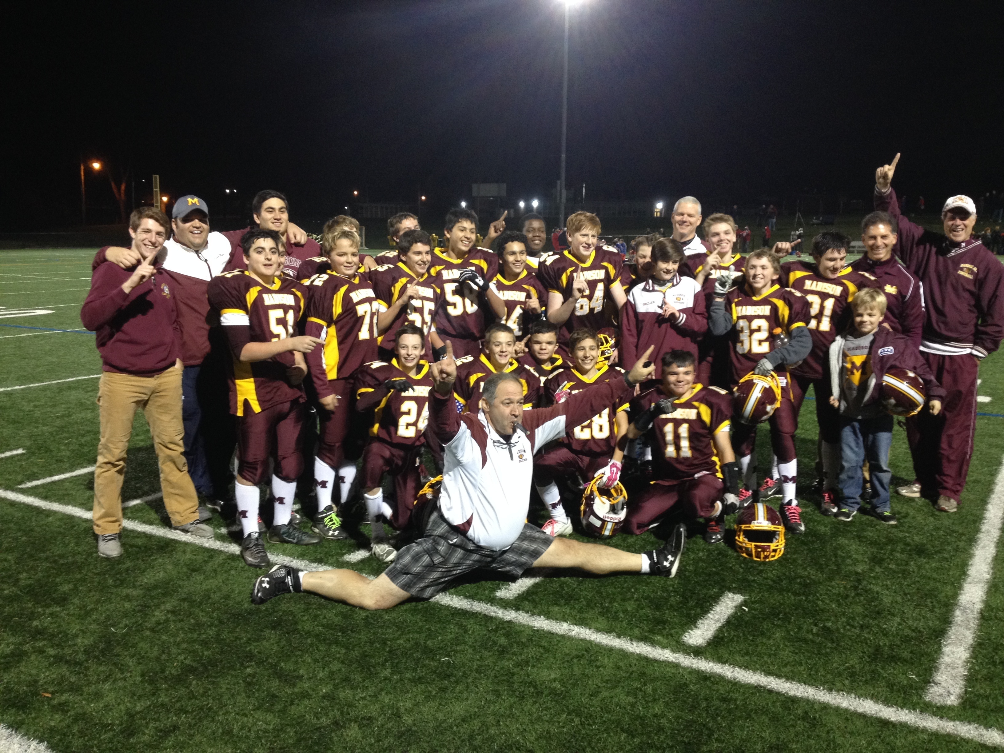 Madison Football 8th Grade Varsity Dodgers Finish As League Champions
