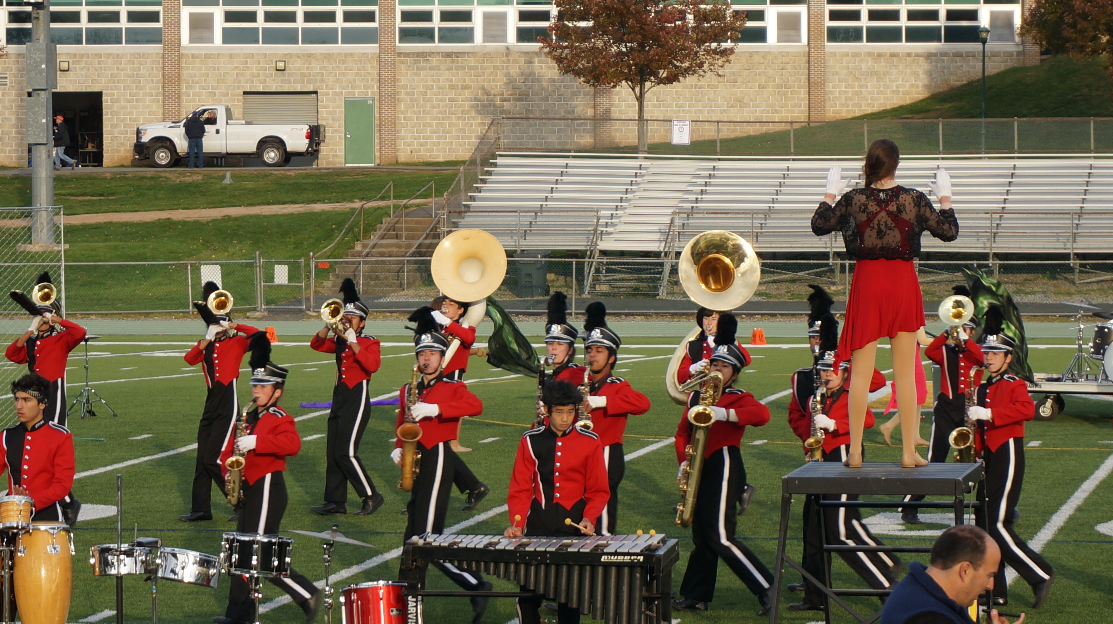 Montville Marching Band Hosts Competition, Wins First Place Montville
