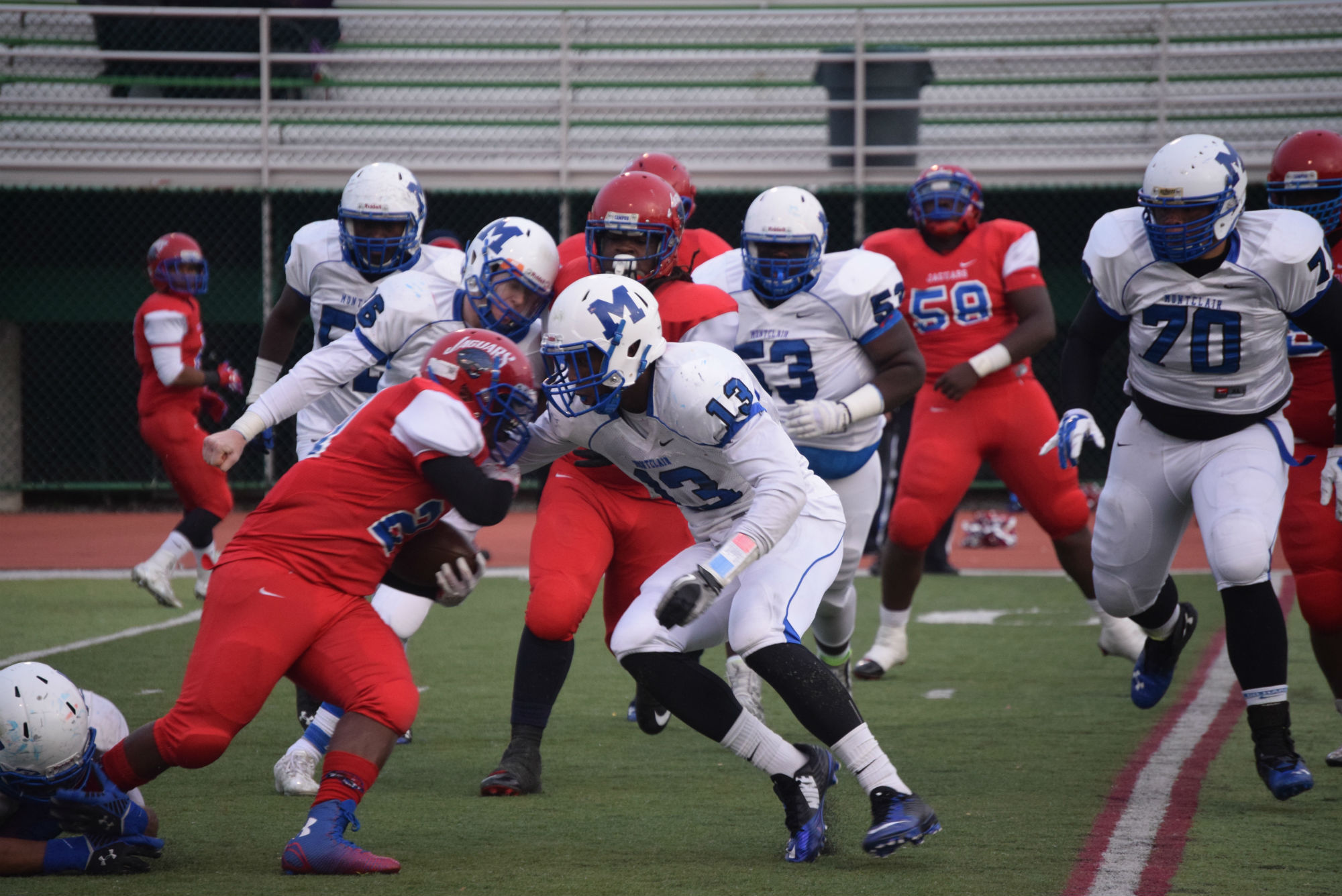 Montclair Coach Fiore Injured During Football Game Melee Against