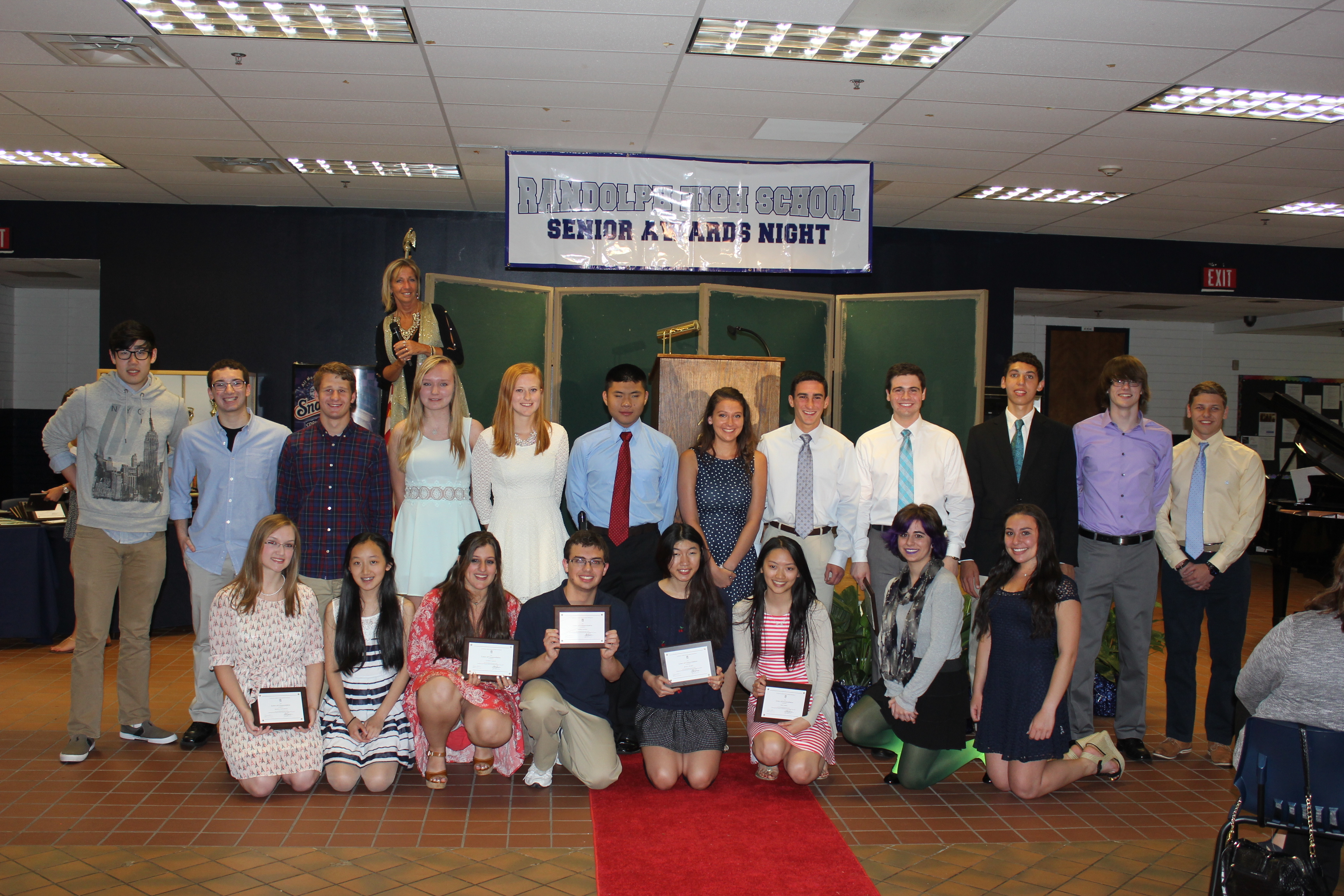 Randolph High School Honors Academic and Extracurricular High Achievers at Senior Awards Night