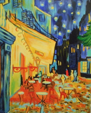 sip and gogh paintings