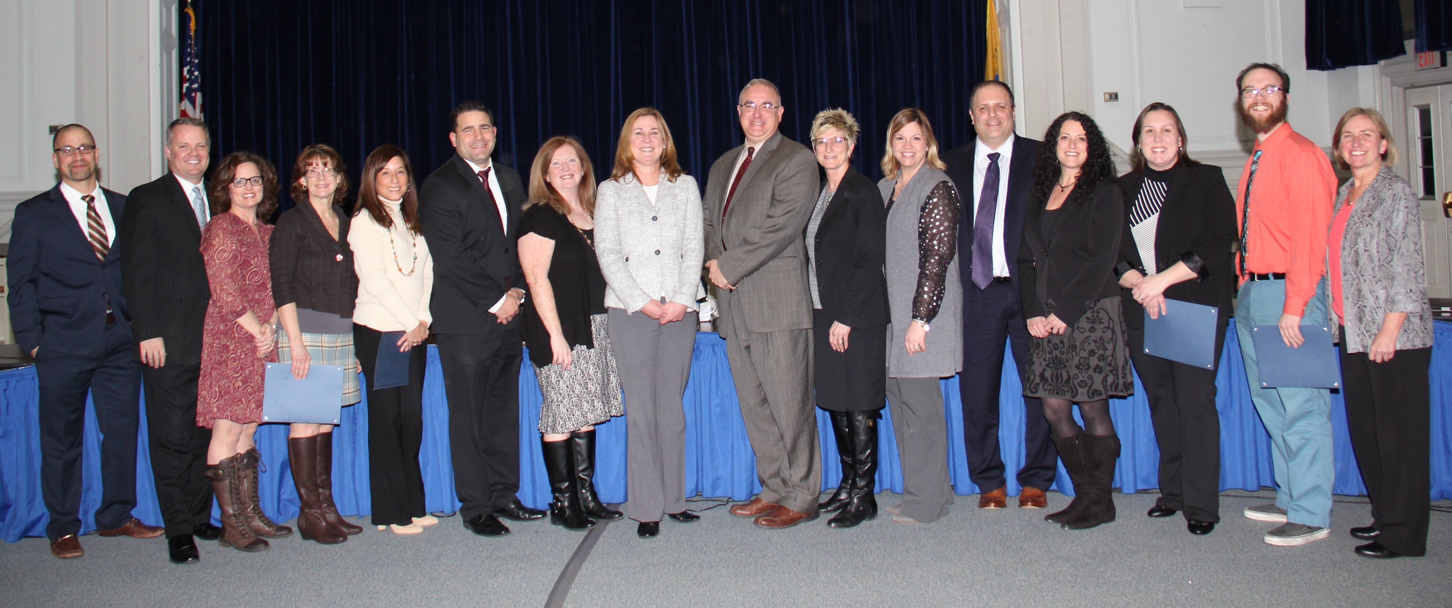 Sparta Board of Education Recognizes Governor's Teachers and