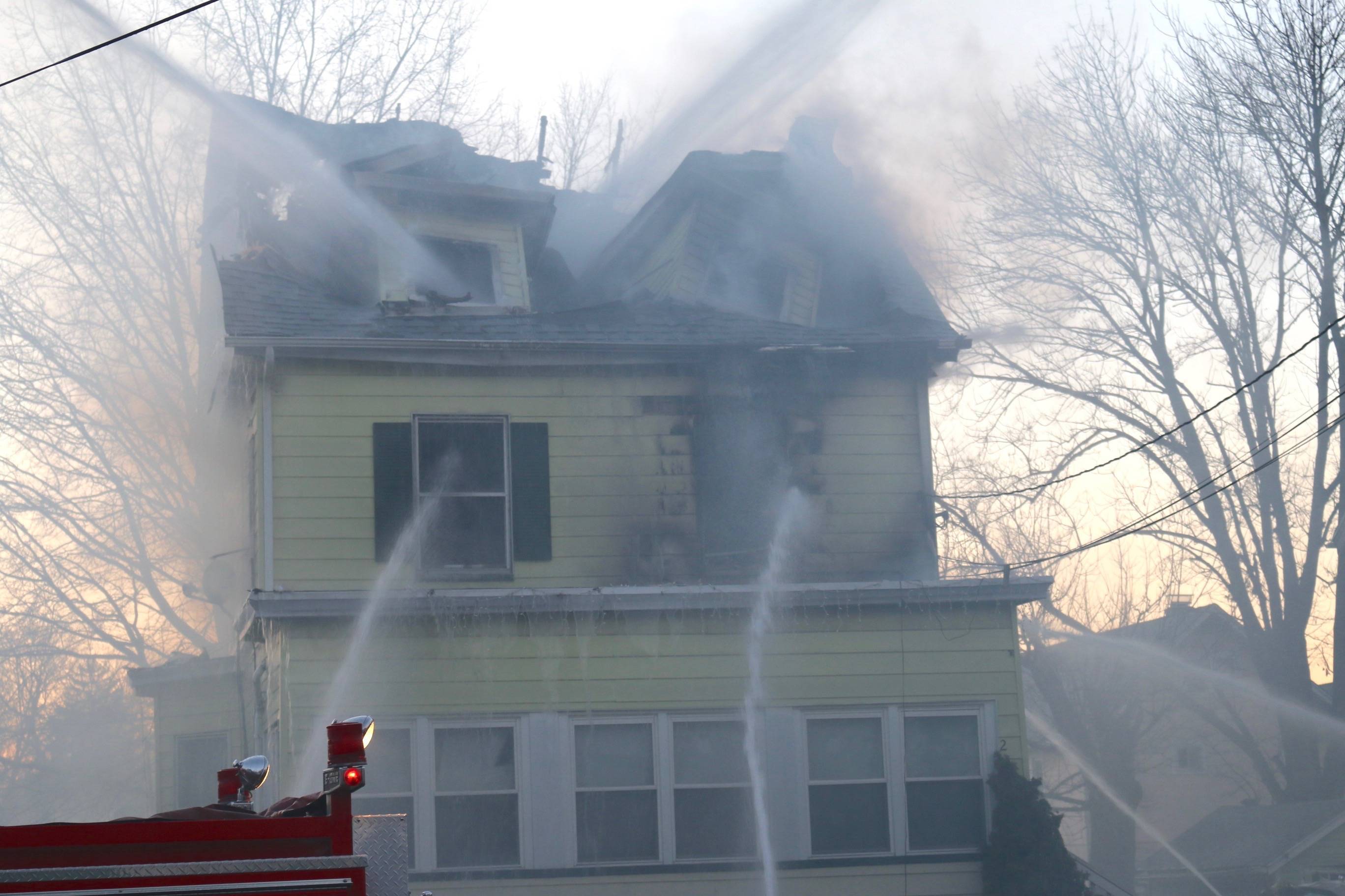 Breaking News Roselle Fire Dept. Battles New Years Day Fire TAPinto