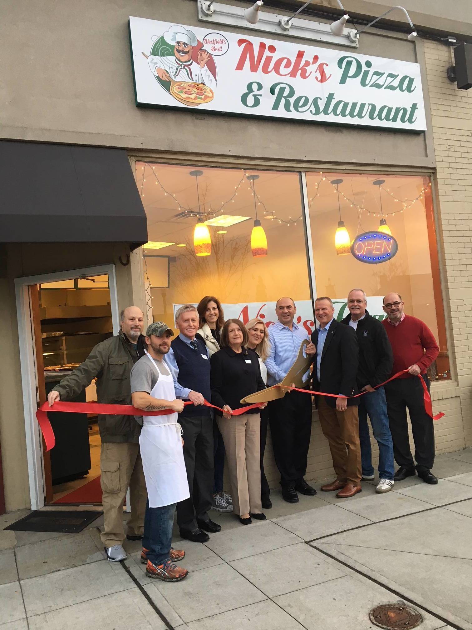 Nick’s Pizza & Restaurant in Westfield Celebrates Grand Opening