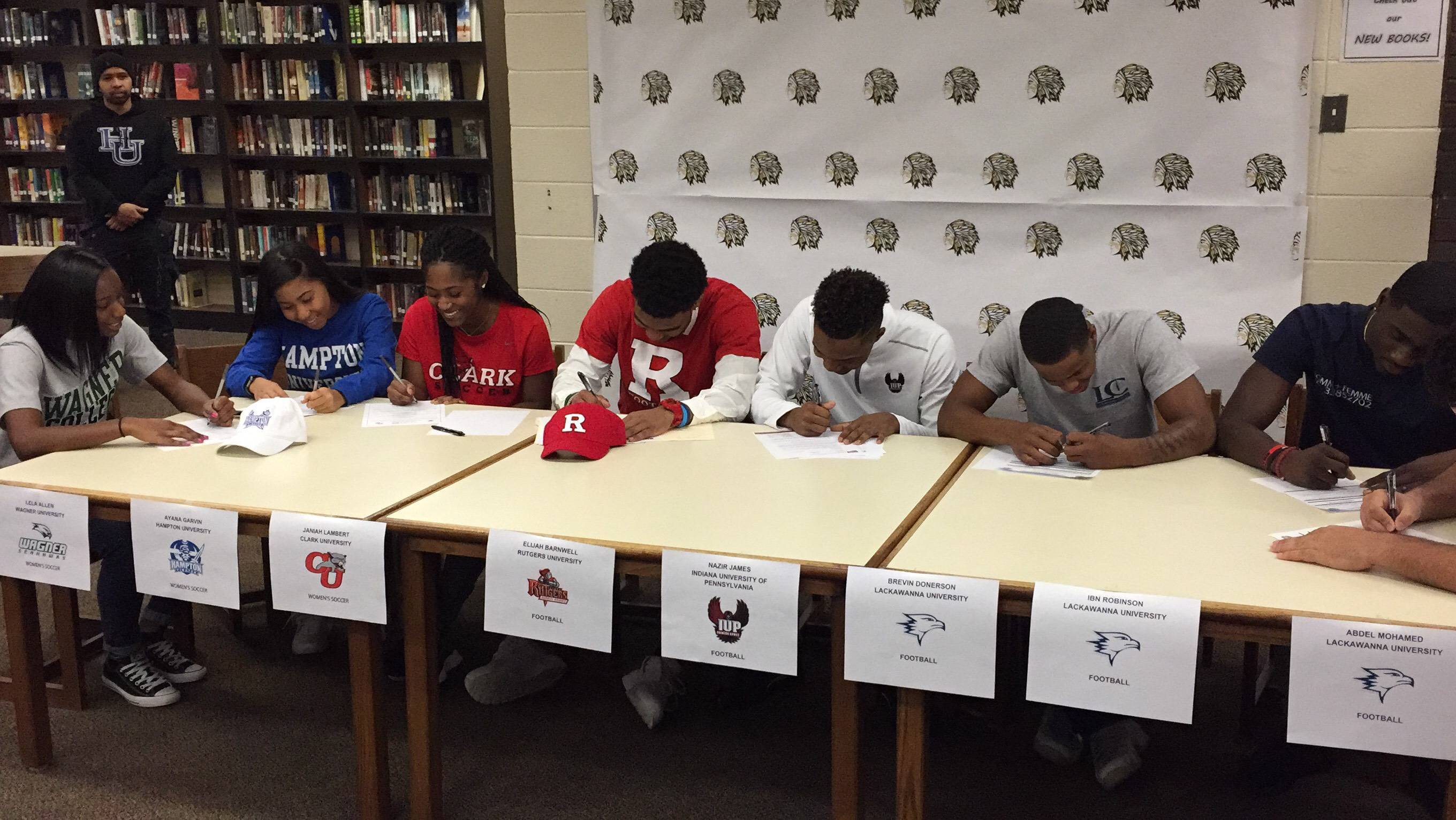 2017 National Signing Day Piscataway Football and Women’s Soccer