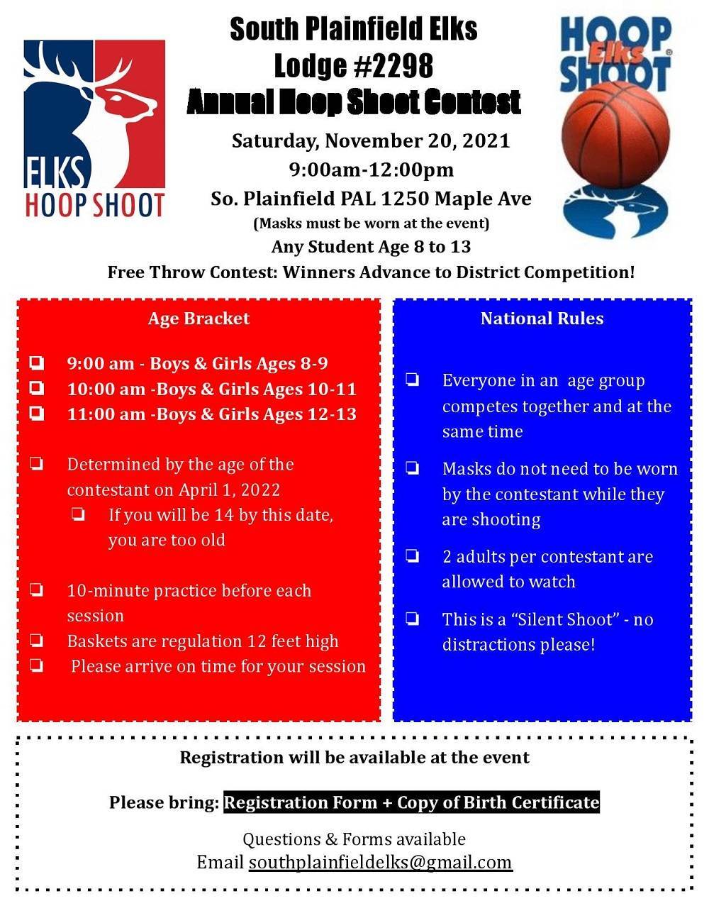 Annual Hoop Shoot Contest TAPinto