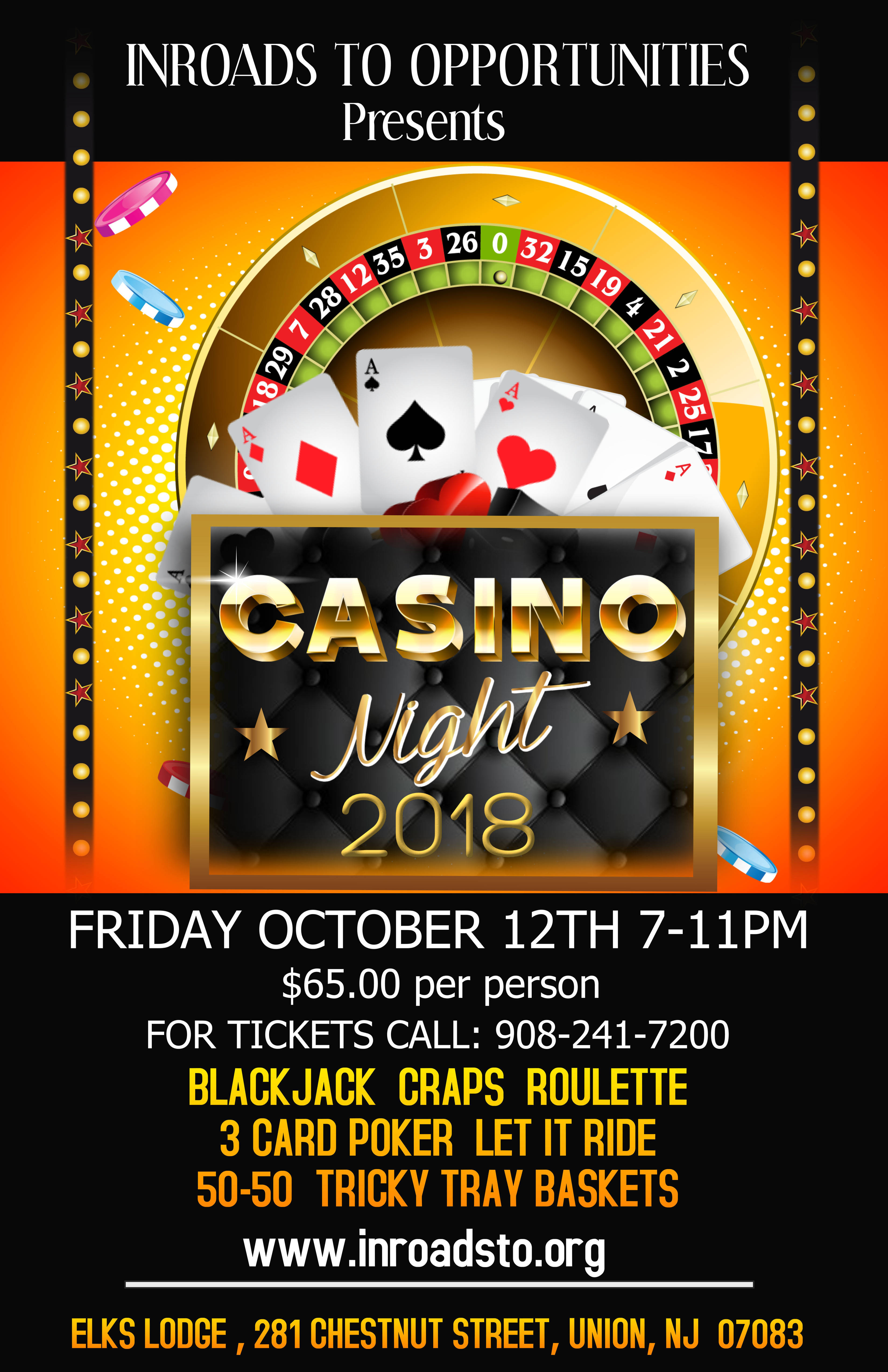 chamber of commerce casino night sponsorhsips