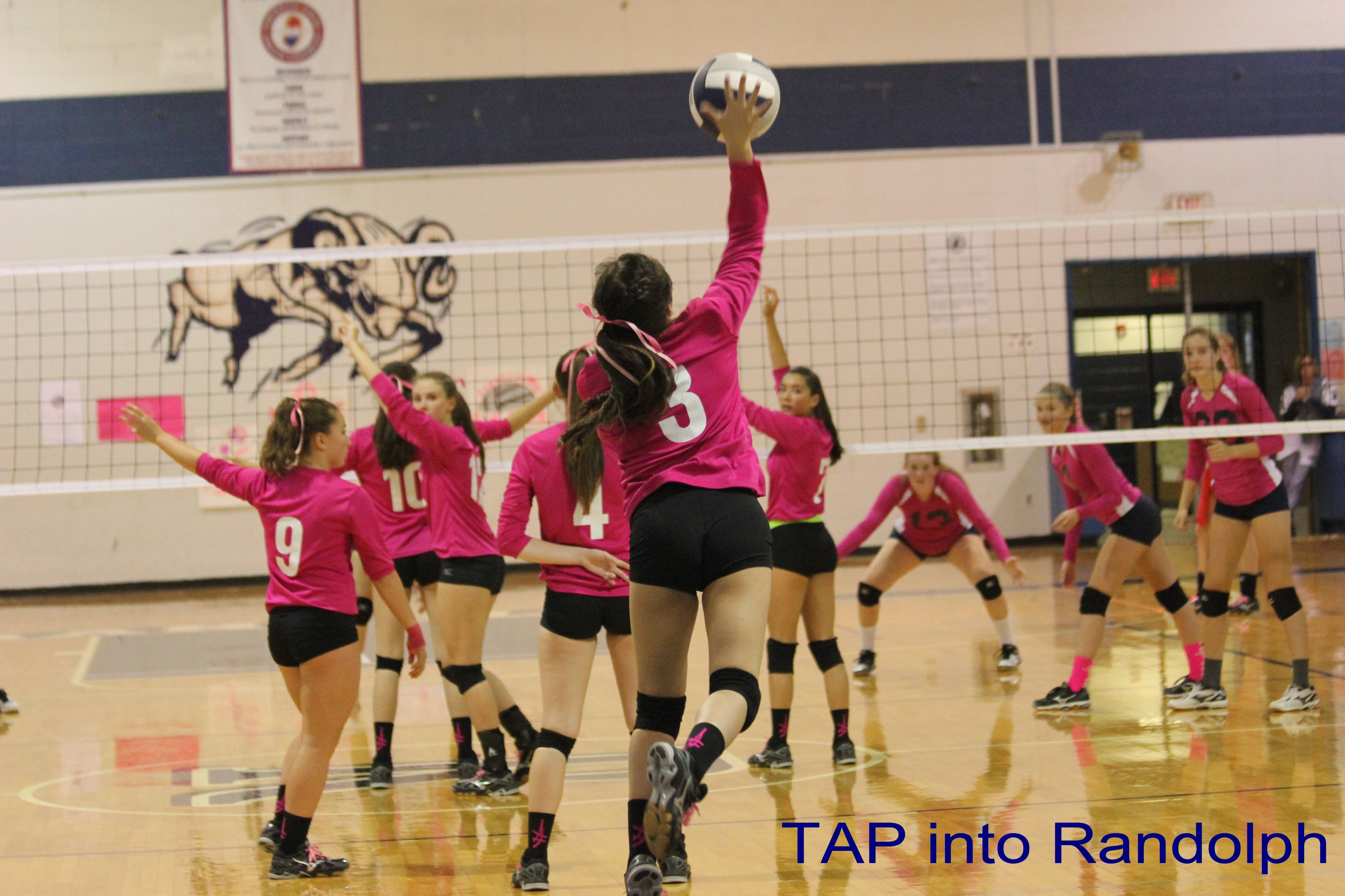 Randolph Volleyball's "Dig Pink" Fundraiser is a Win For All TAPinto