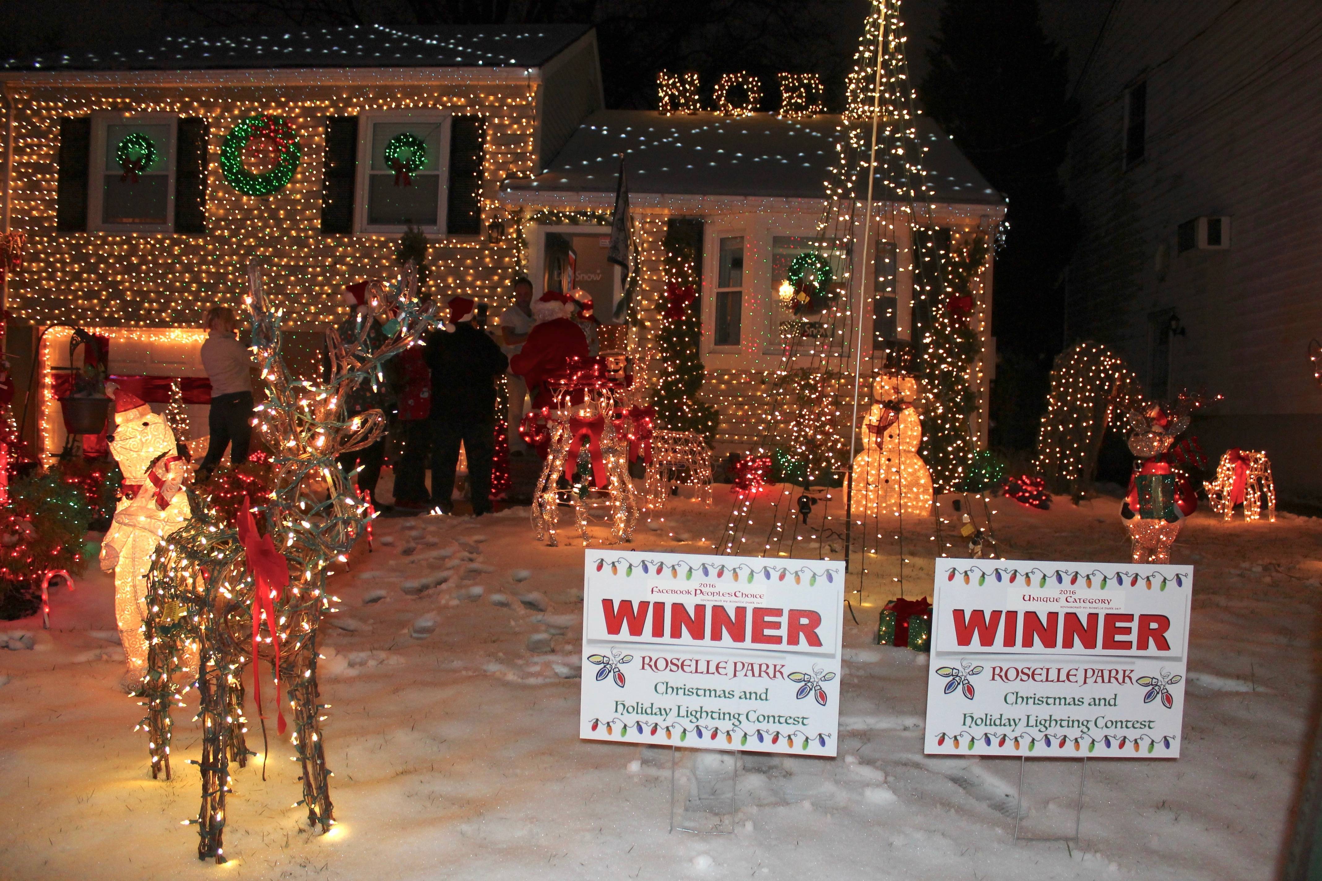 Christmas Lighting Contest Winners Notified by Surprise Visit from