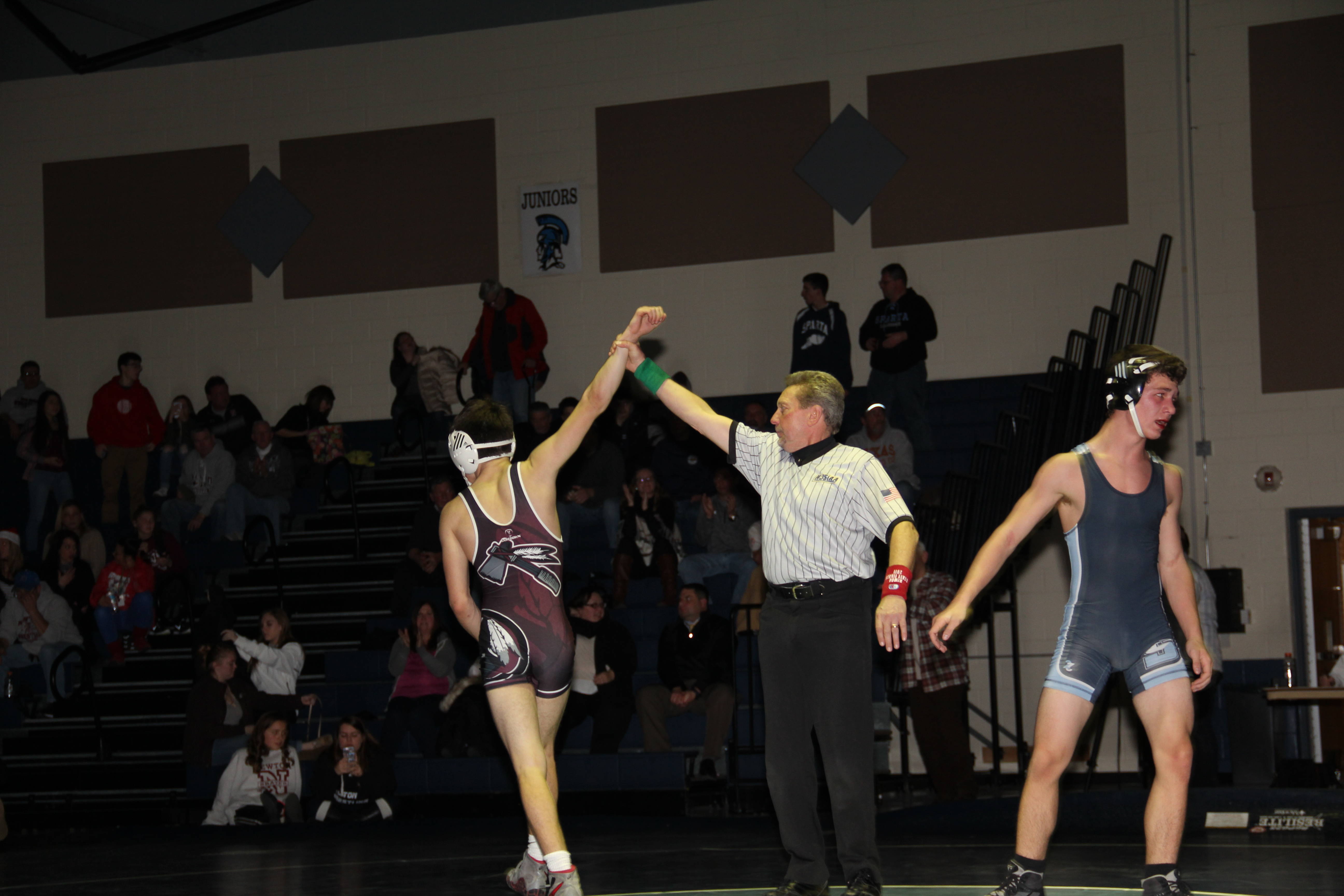 Sparta High School Wrestling Edges Out Newton in Home Opener TAPinto