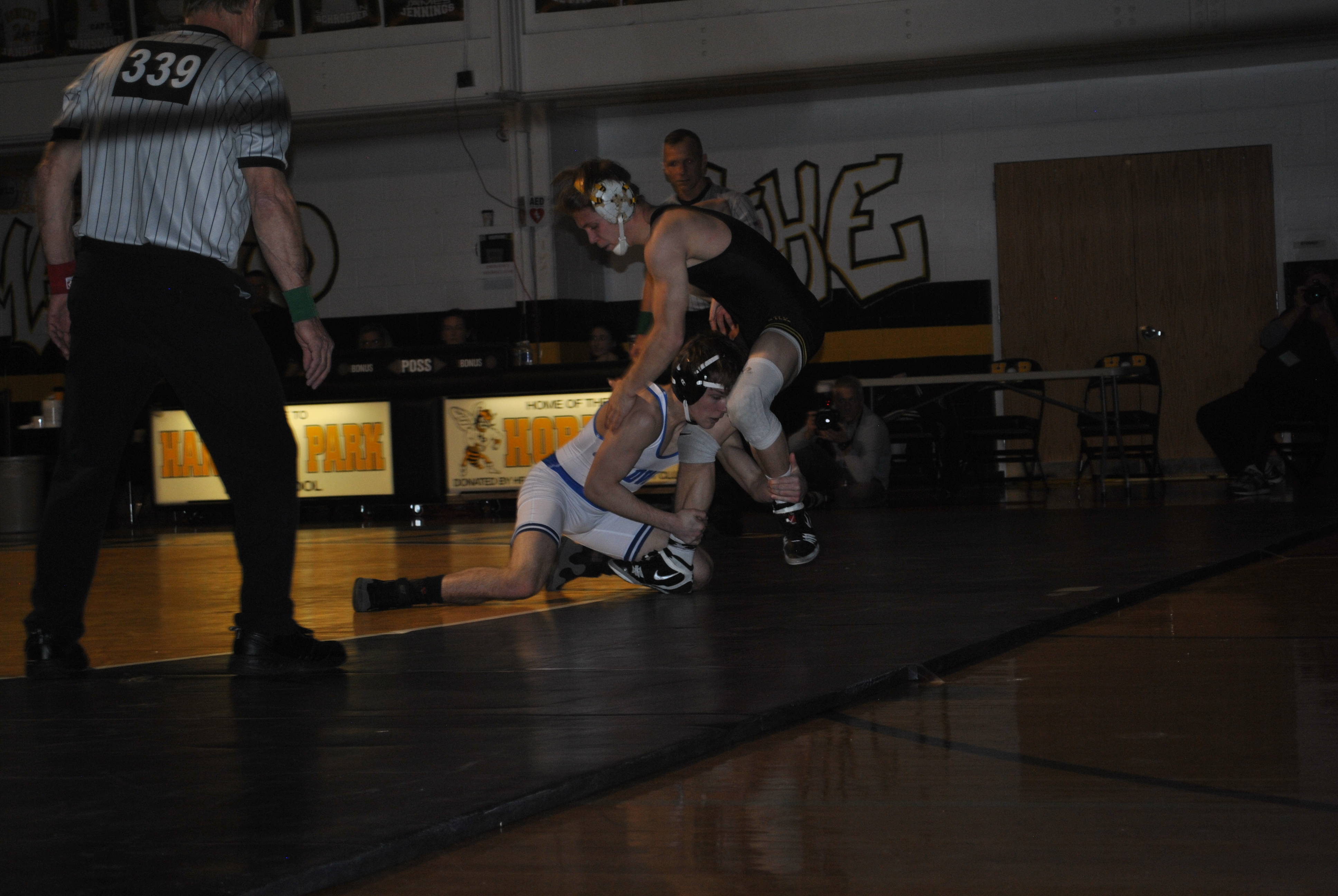 Wrestling: James Caldwell Falls to Hanover Park, 40-21, in Section