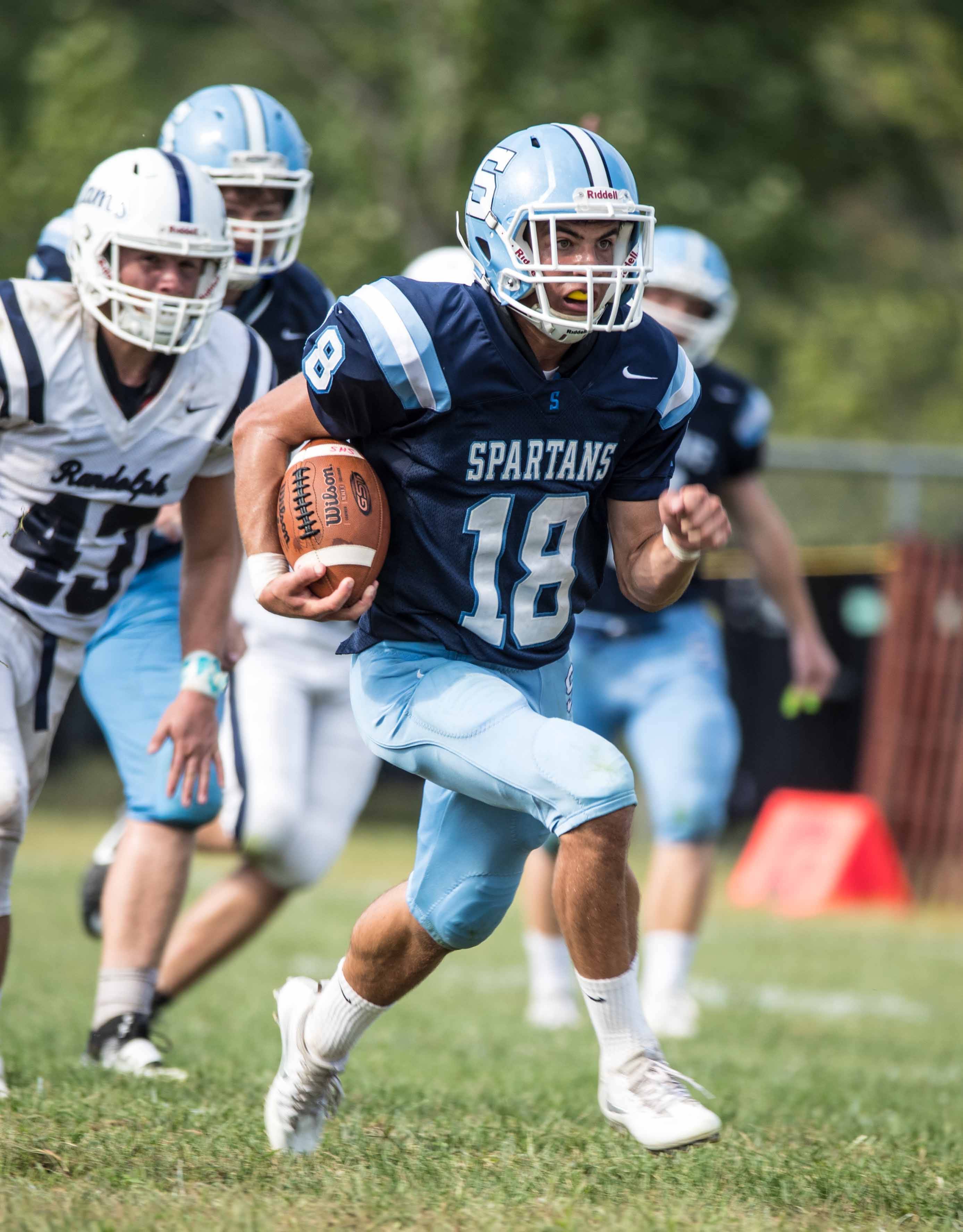 Sparta High School Football Crushes Randolph in Season Opener TAPinto