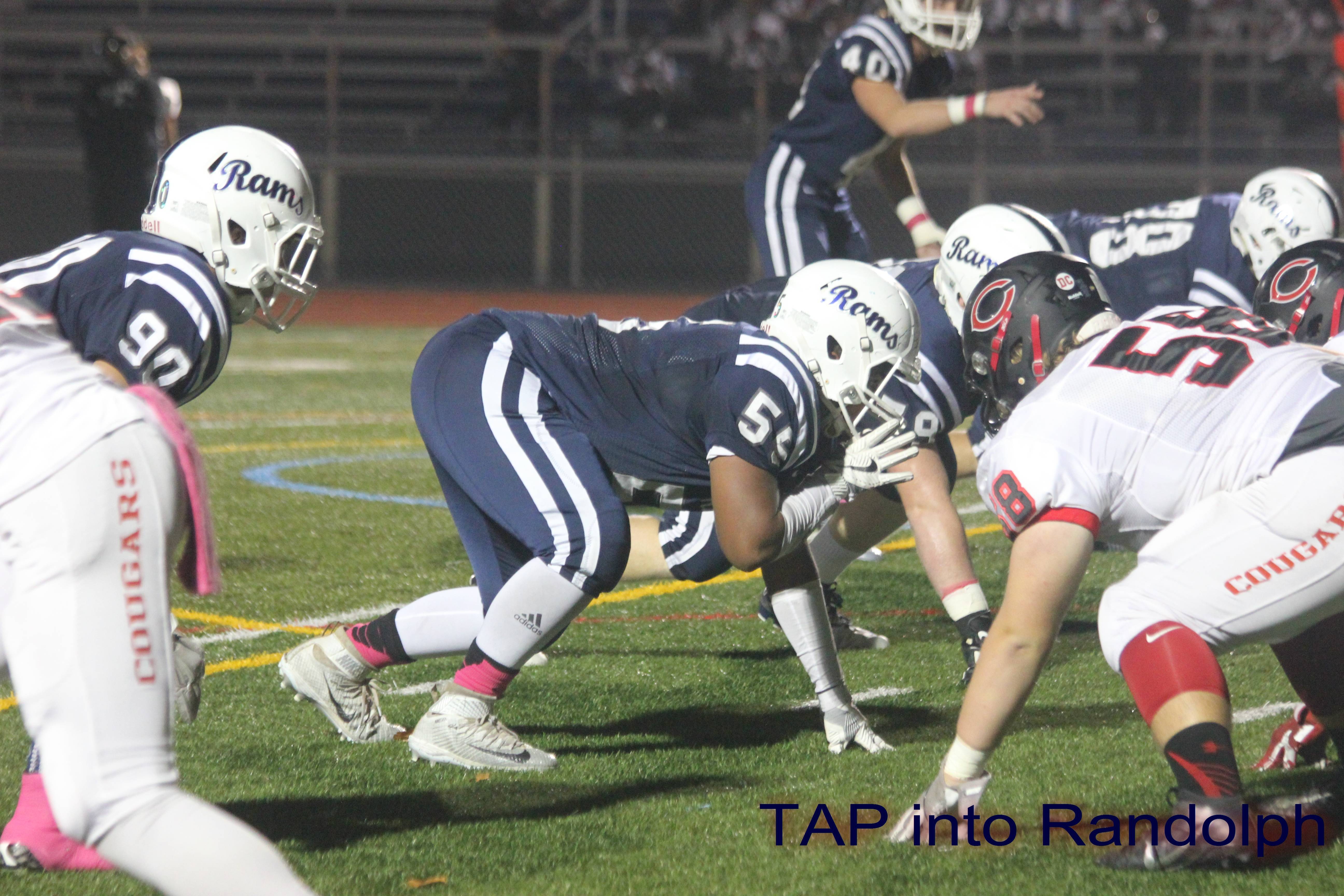 Randolph Football Crushes Columbia on Hall of Fame Night TAPinto