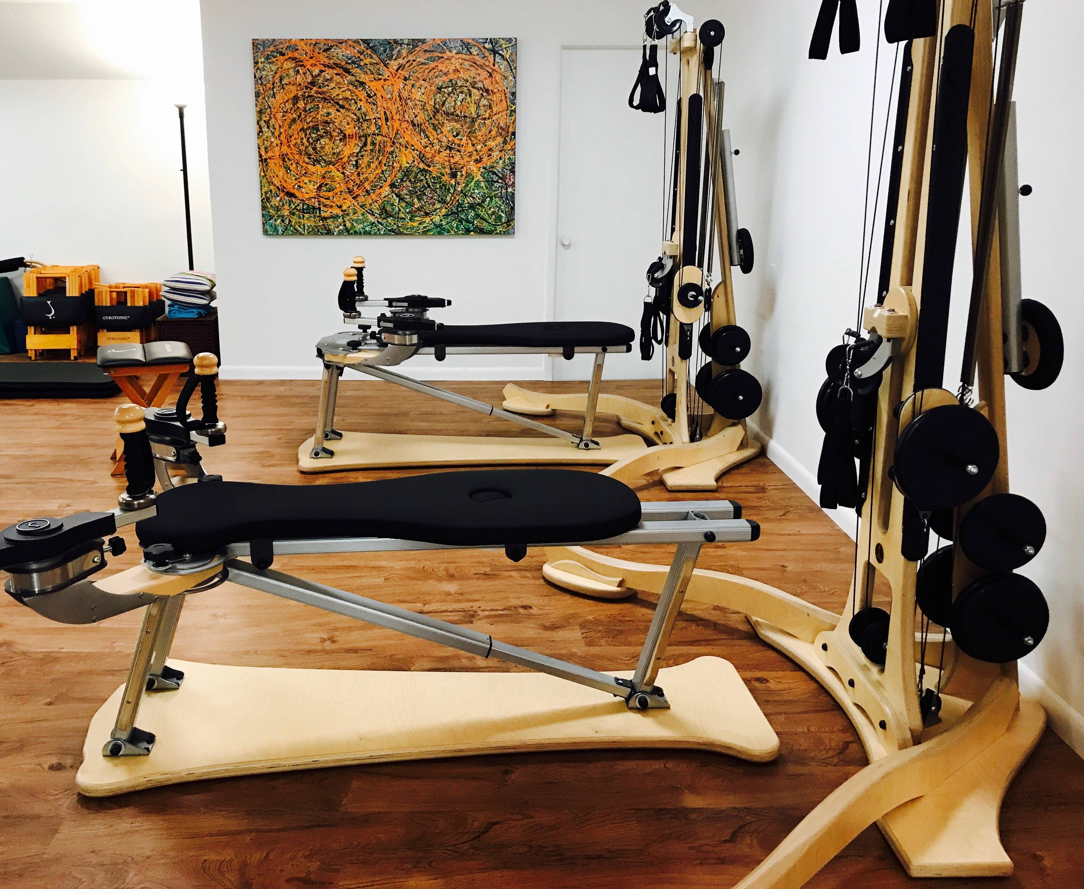 Free 15 Minute Gyrotonic Pulley Tower demos TAPinto