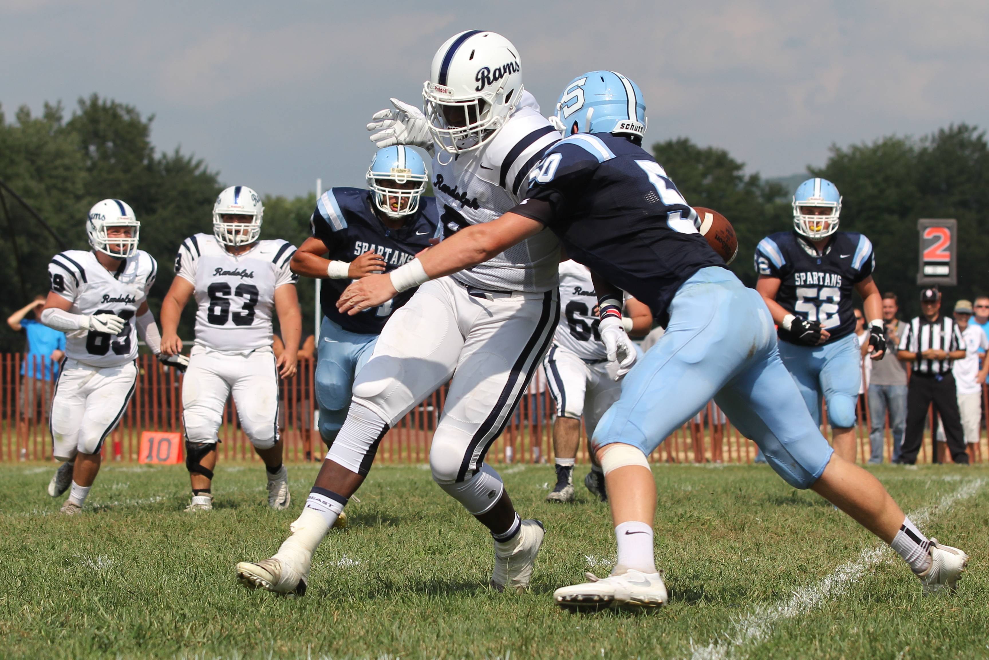 Sparta High School Football Crushes Randolph in Season Opener TAPinto