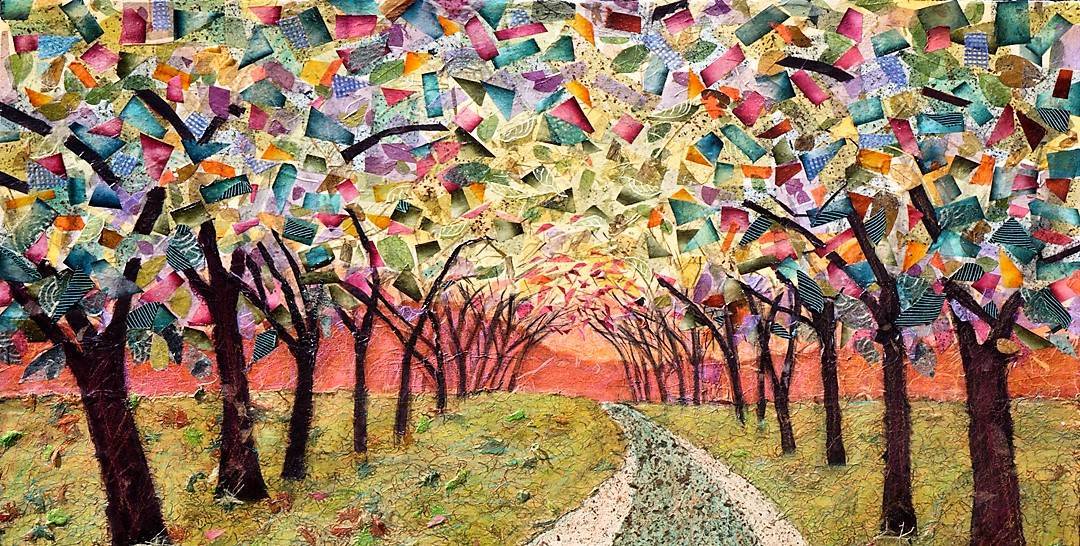 5d8ae5a6b104b9ef3b14_Woodland_Walk_mixed_media_on_canvas_by_Penny_Feder.jpg