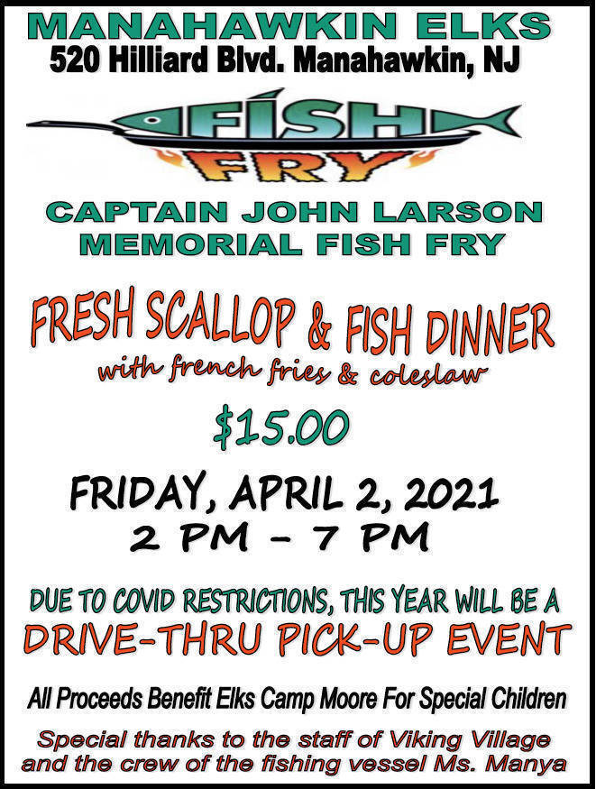 Manahawkin Elks 2340 Annual Fish Fry TAPinto