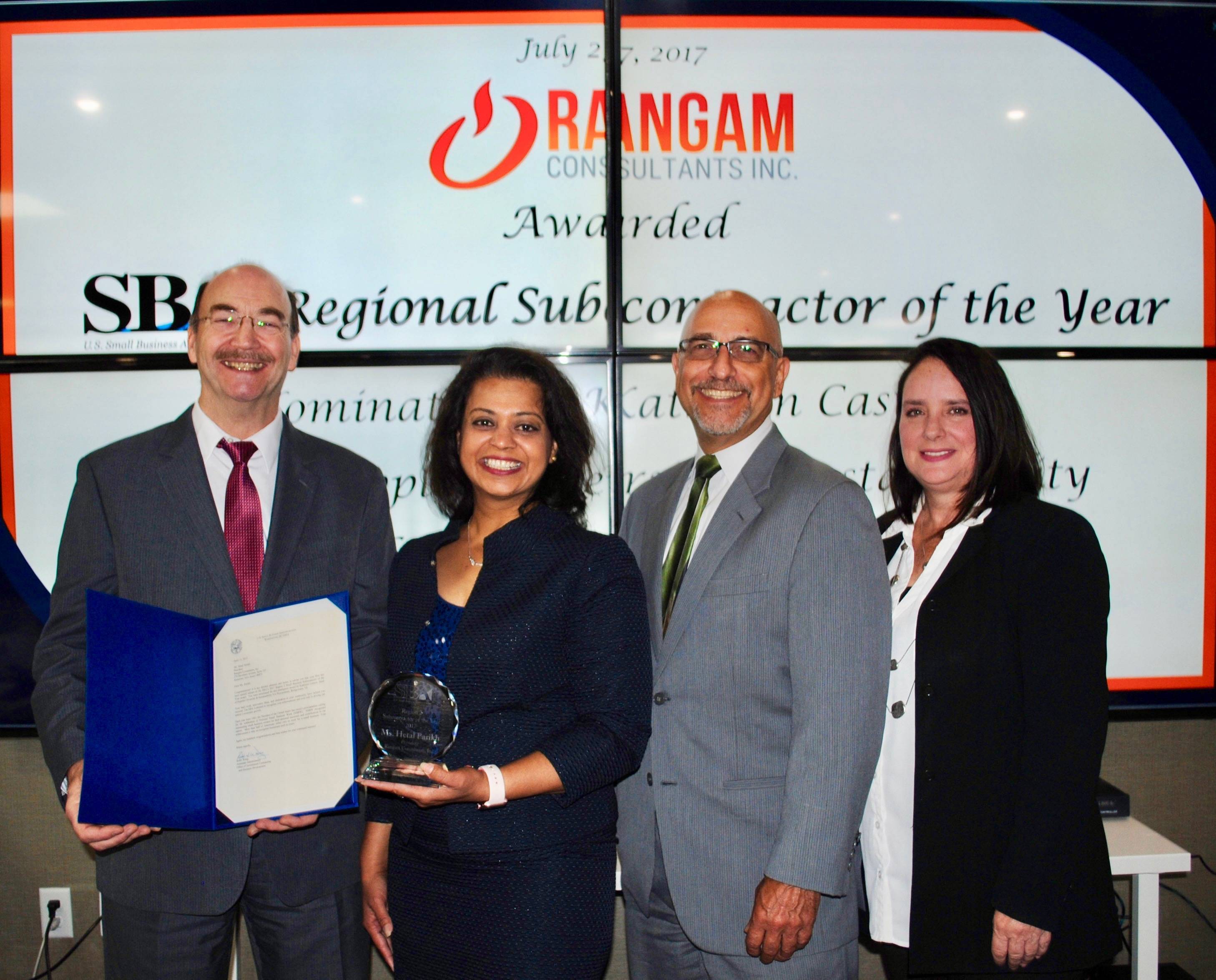 60956c0ffcb644d7b81c_Rangam_Consultants_SBA_Subcontractor_of_the_Year_2017_-_Photo_1.jpg