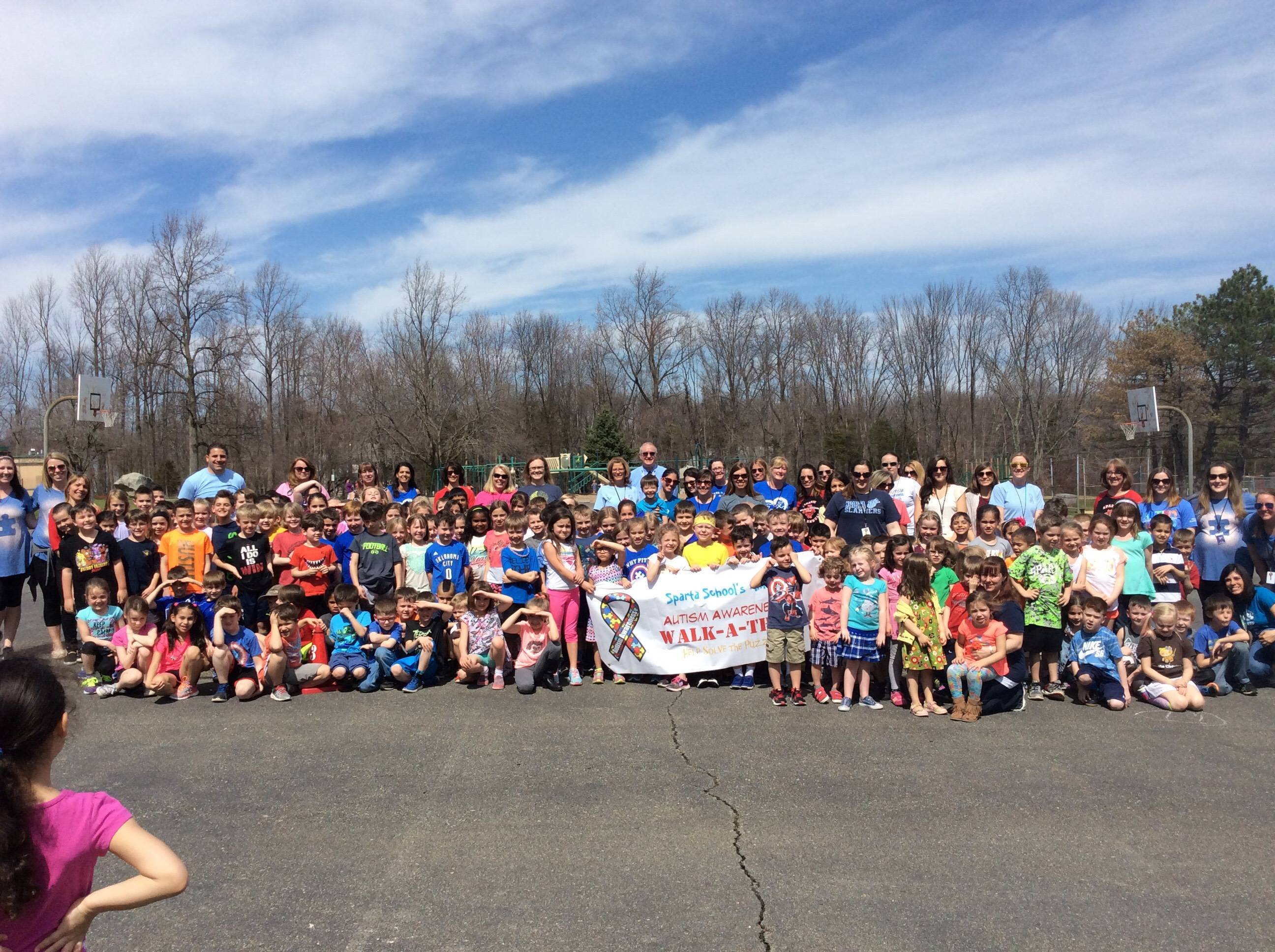 Alpine Elementary School of Sparta Raises Funds and Awareness of Autism