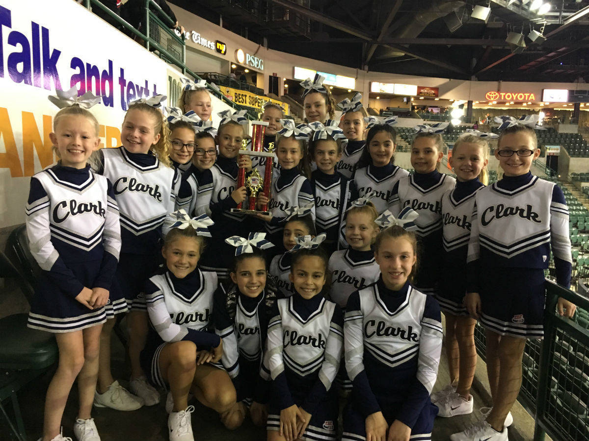 Three FirstPlace Victories for Clark Pop Warner Cheerleaders in State
