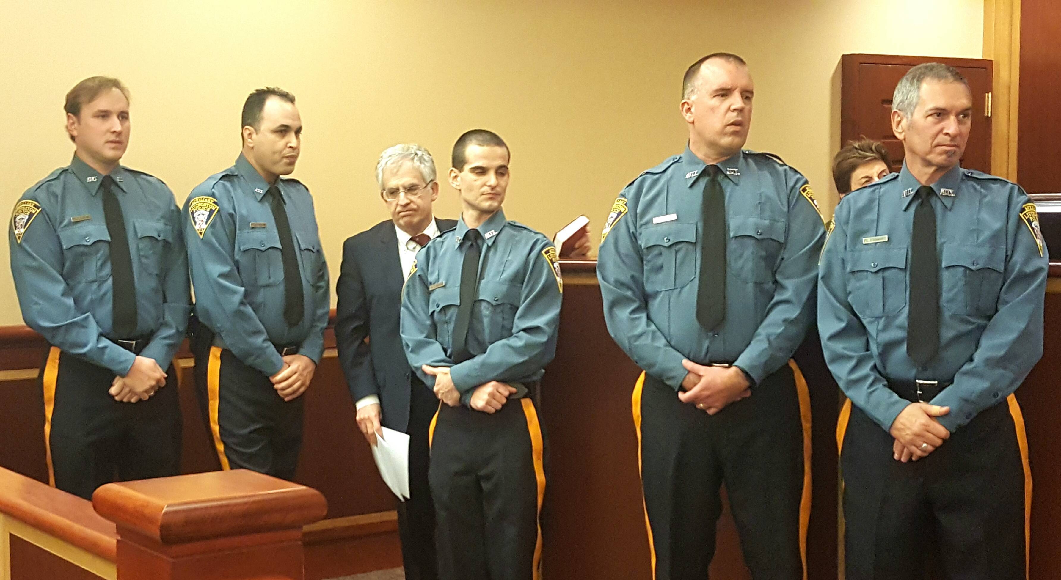 New Livingston Police Officer and Auxiliaries Sworn in at Livingston