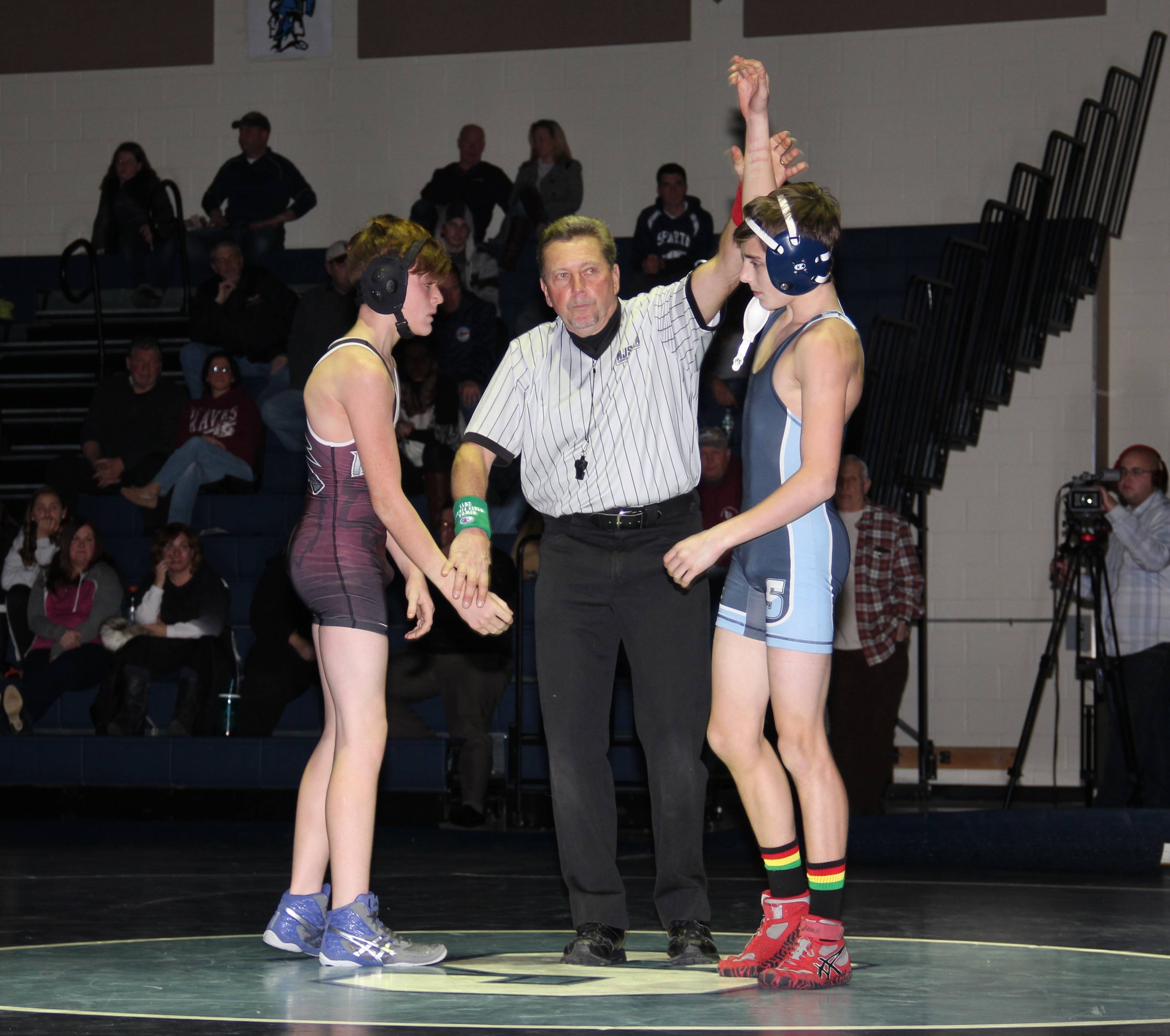 Sparta High School Wrestling Edges Out Newton in Home Opener TAPinto