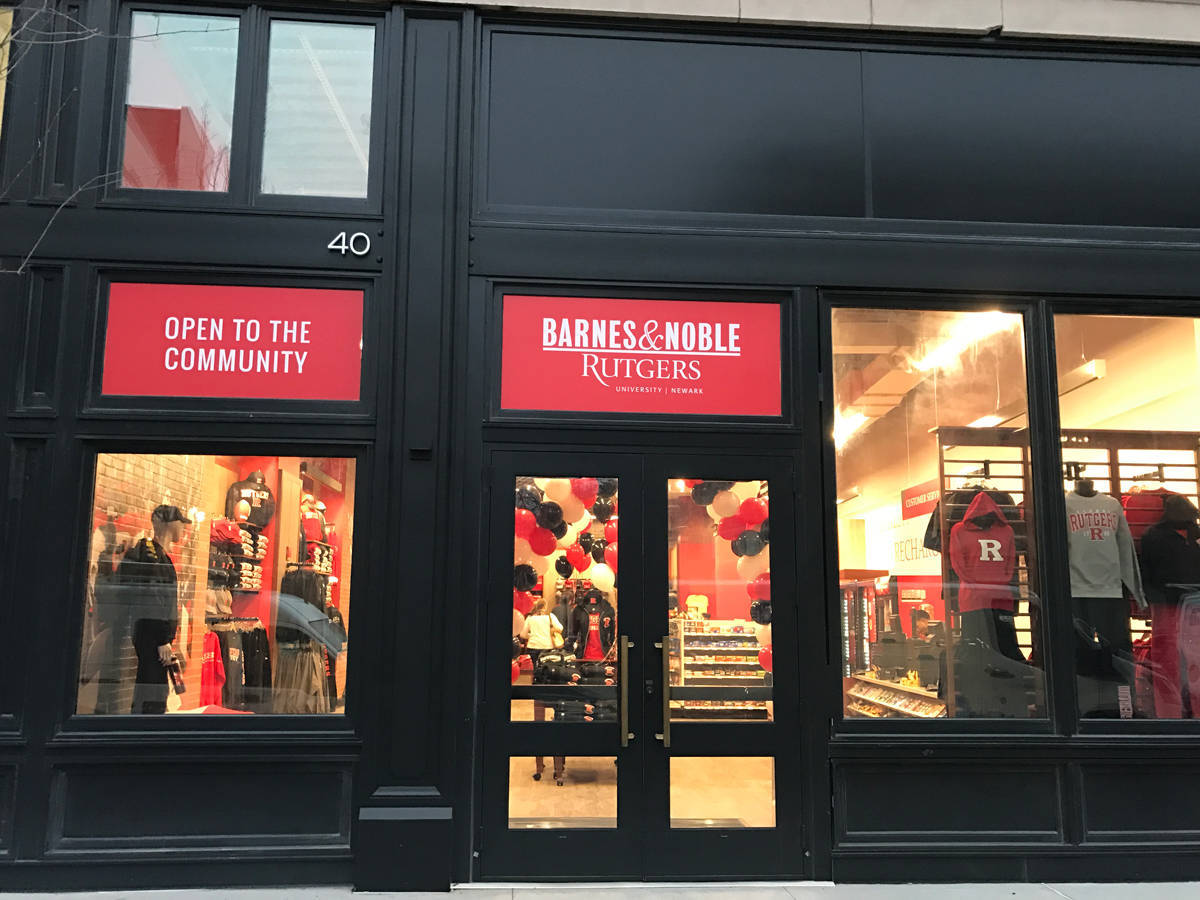 Barnes Noble College Bookstore Opens In Hahne Co Building