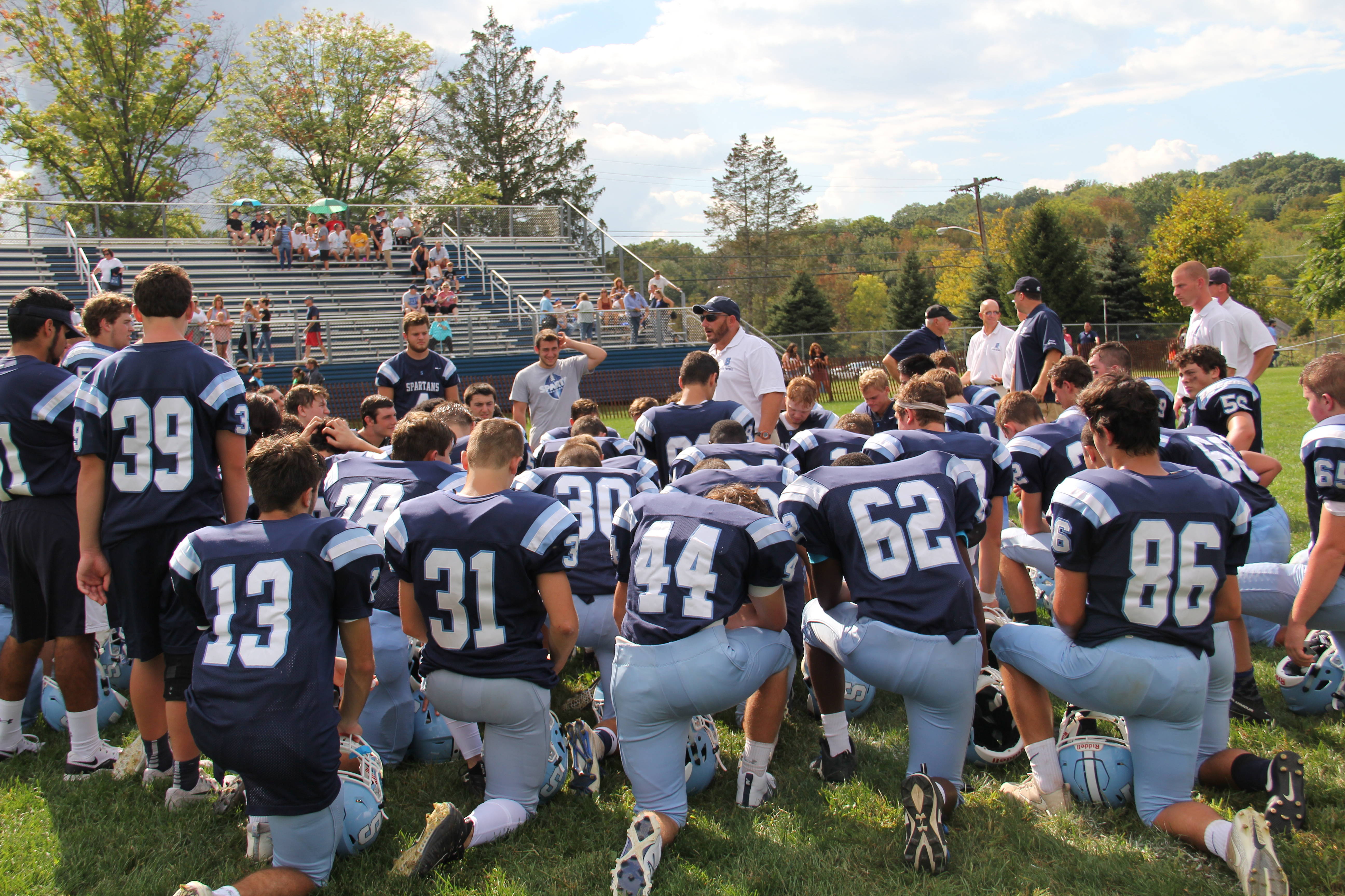 Sparta High School Football Takes Their First Loss from West Morris