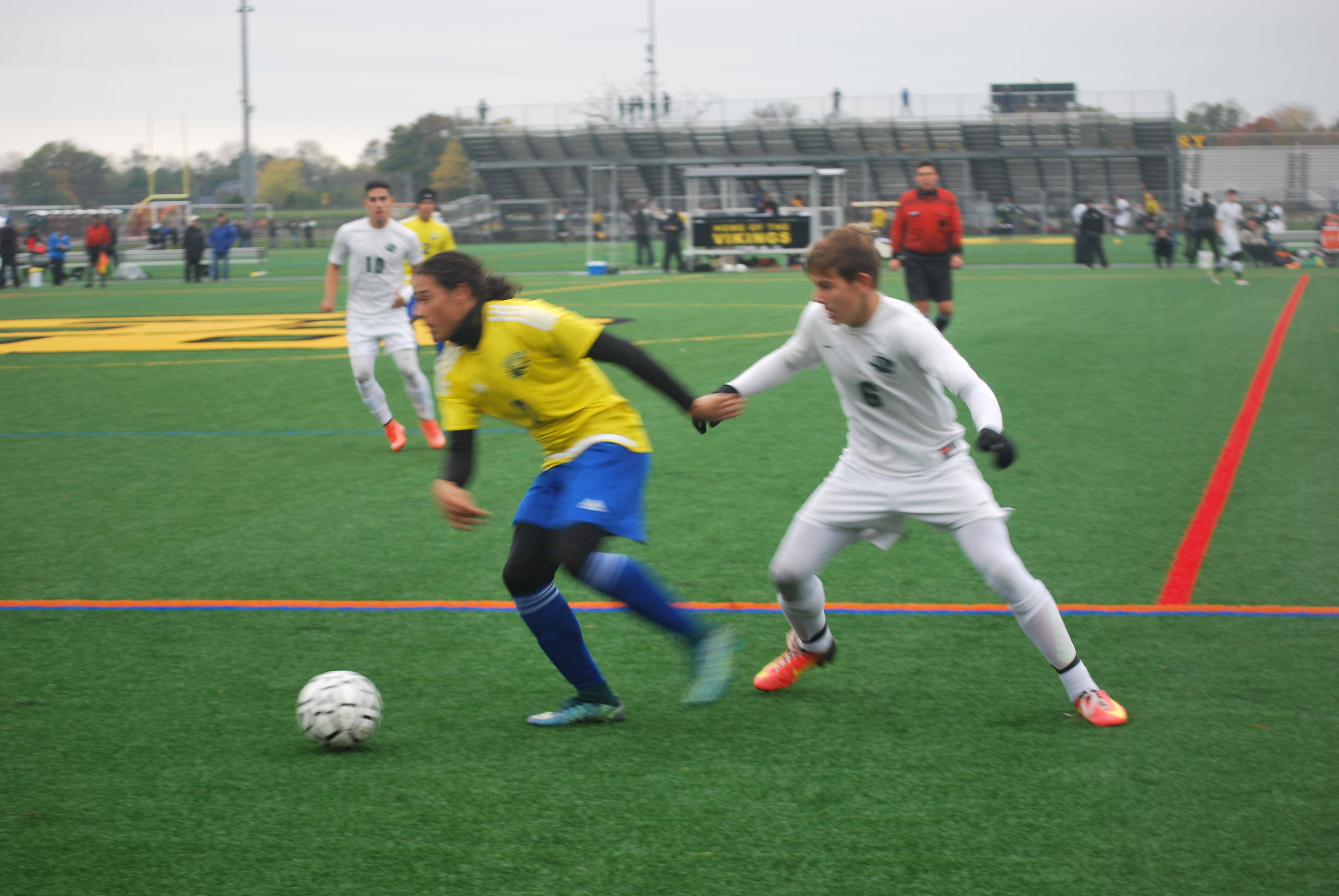 South Plainfield Boys’ Soccer North Brunswick Upsets Tigers in GMC